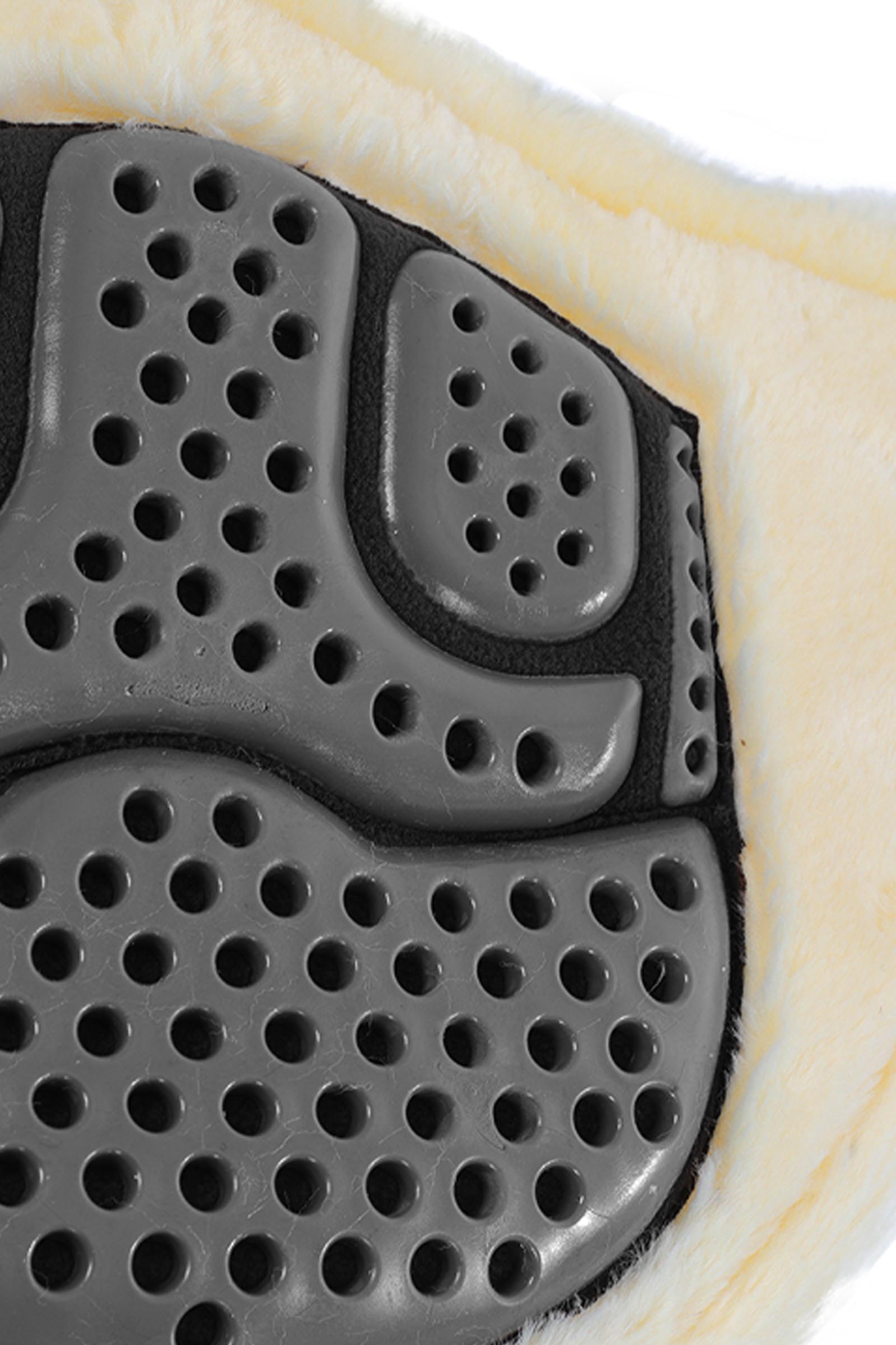 Acavallo cincha con protector Classic Gel con piel sint&eacute;tica  