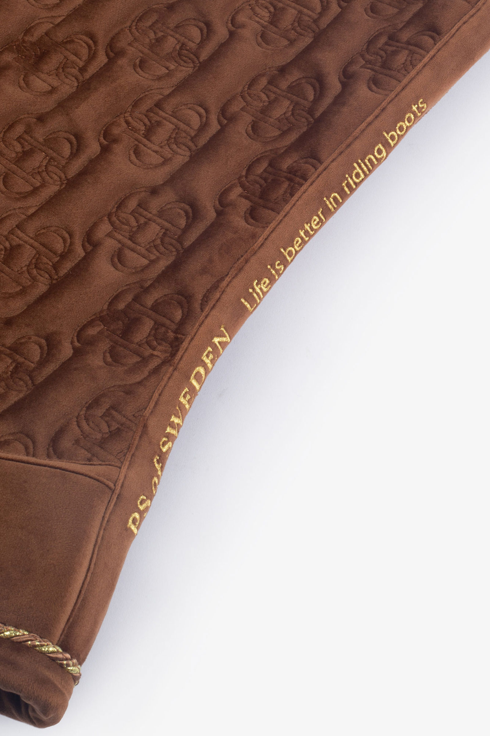 PS of Sweden mantillas Velvet Monogram salto