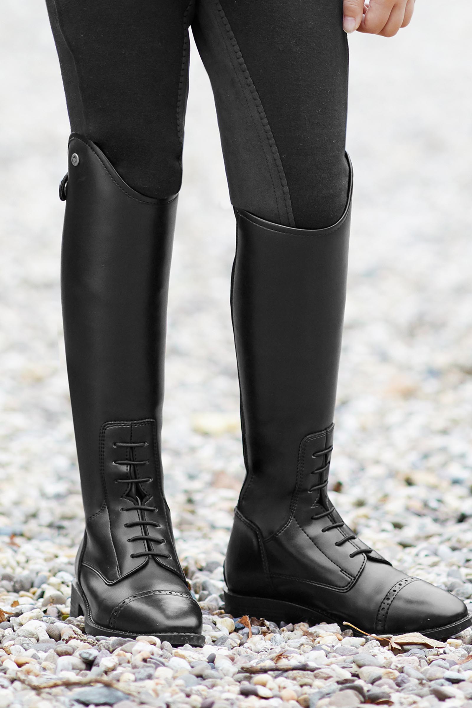 ELT Portland Botas de Equitación para Niños, Cortas-Slim