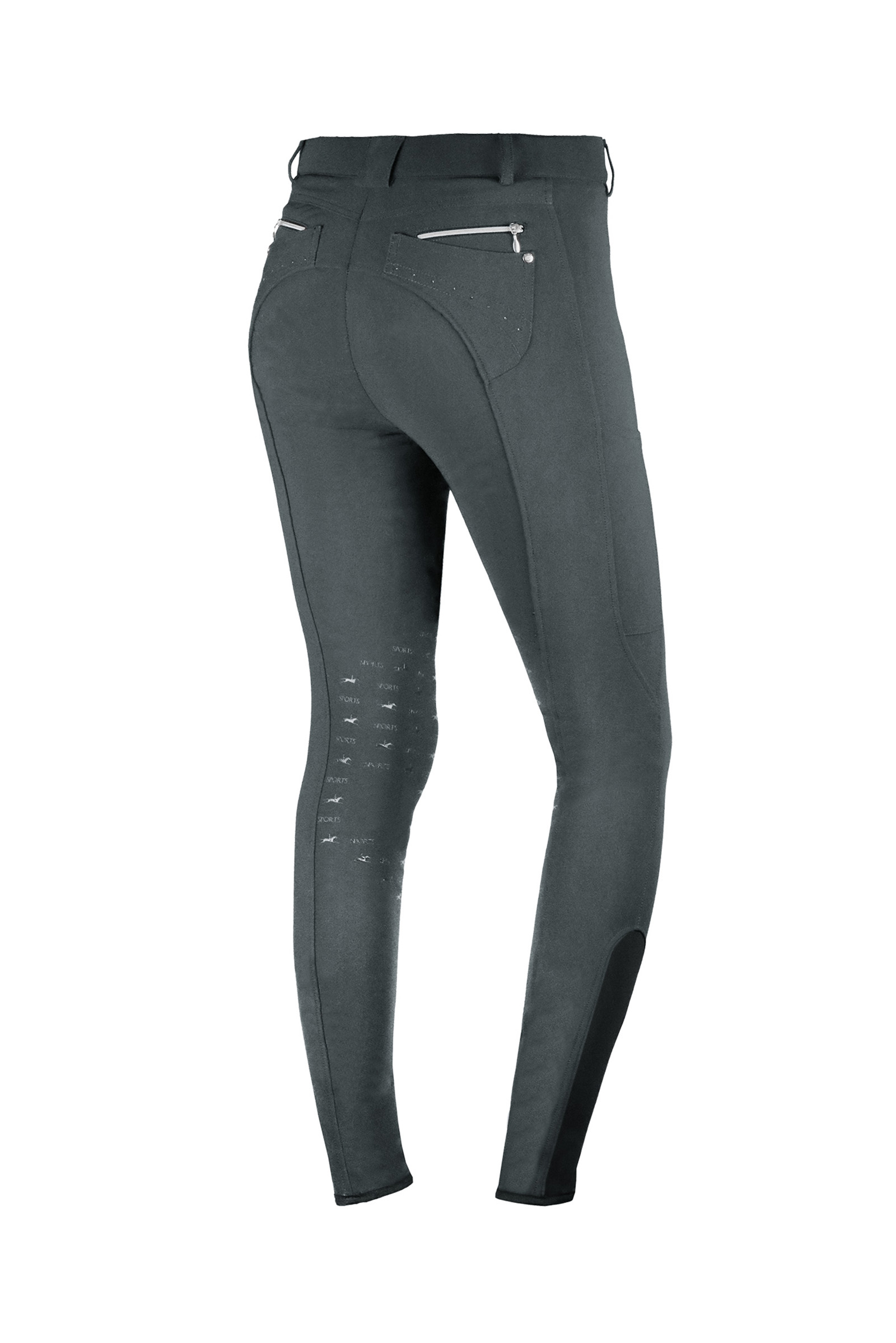 Graphite Dark grey Pantalón Schockemöhle Sports Venus Knee Patch para Mujer