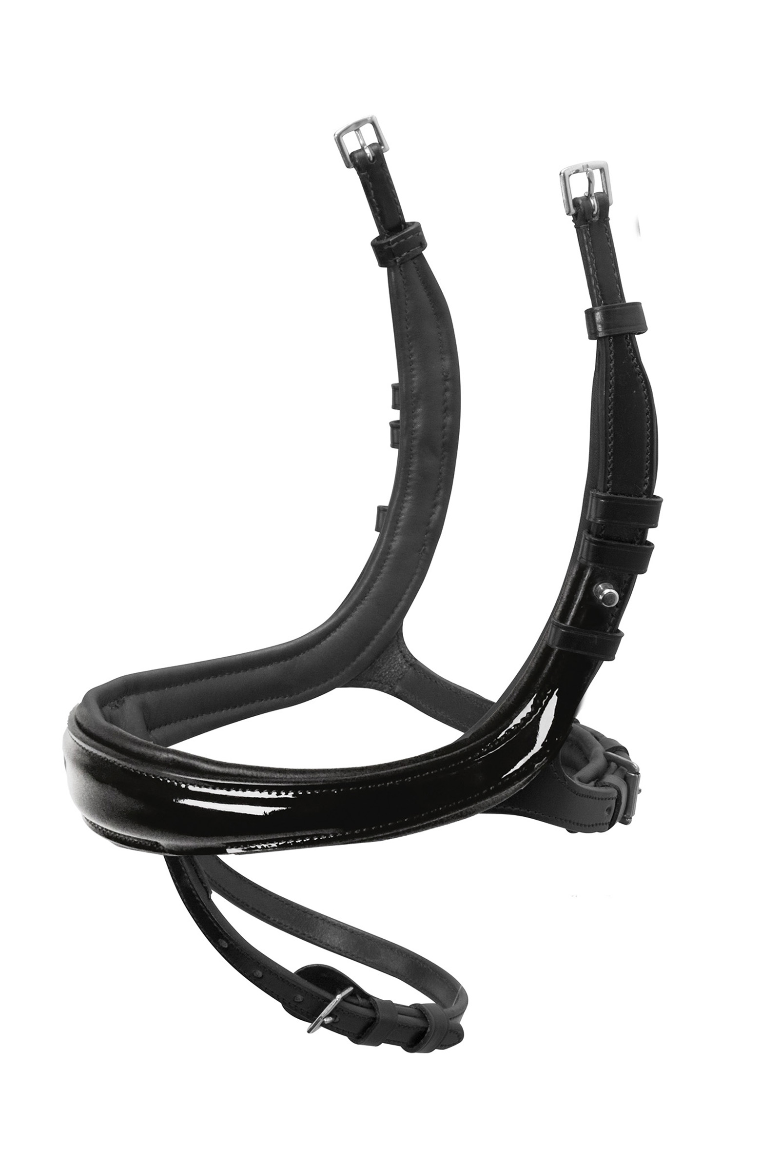Black/Patent Grey/Silver Schockemöhle Equitus Beta Noseband