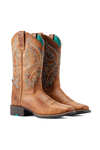 Ariat Round Up botas western para mujer con cremallera trasera