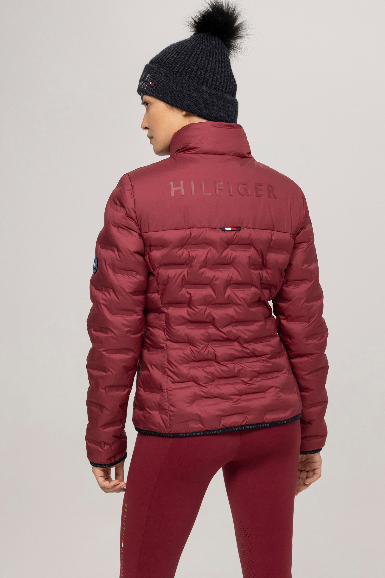 Tommy Hilfiger Equestrian Alabama chaqueta acolchada para mujer