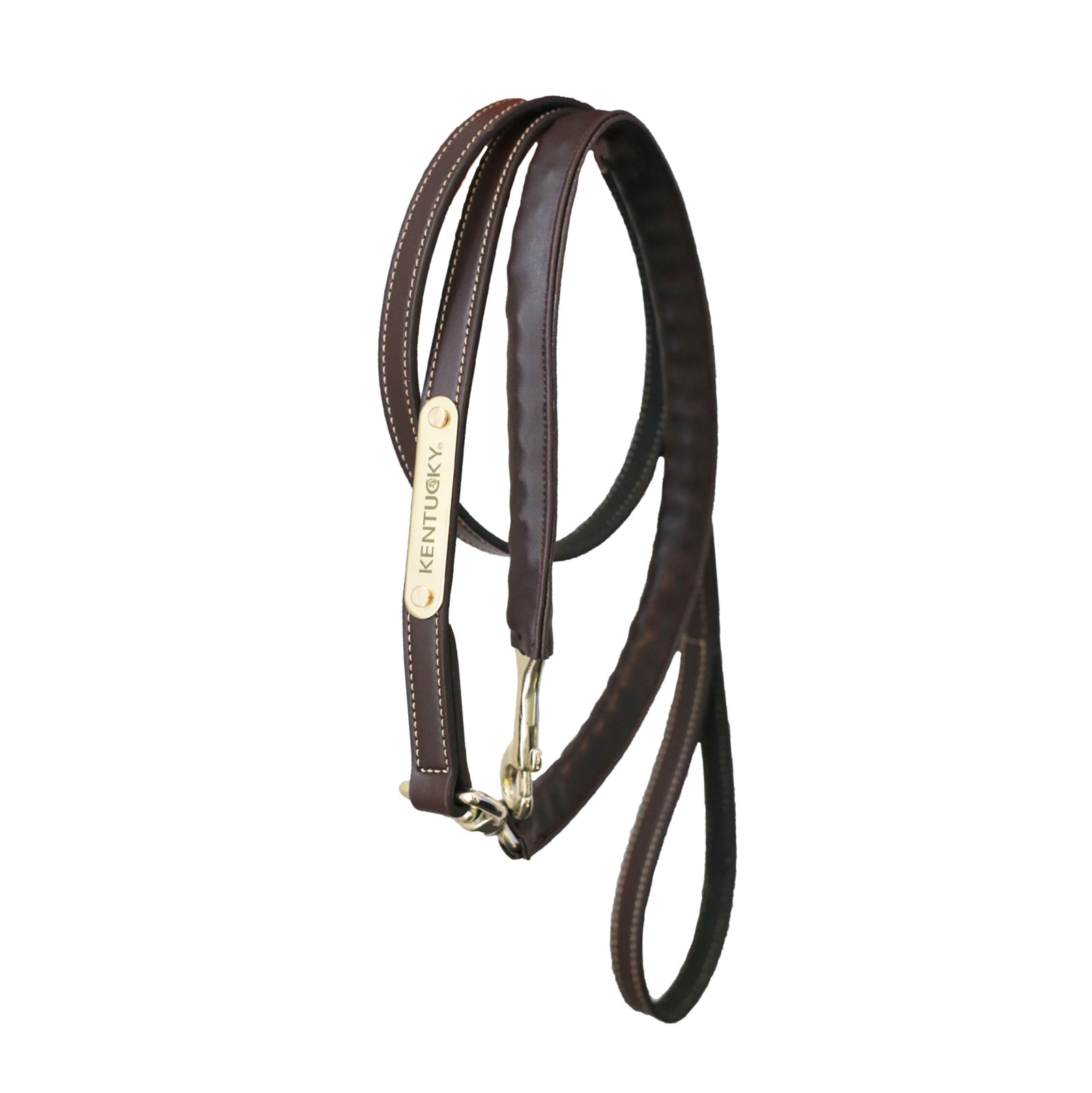 Correa de cadena cubierta de cuero Kentucky Horsewear
