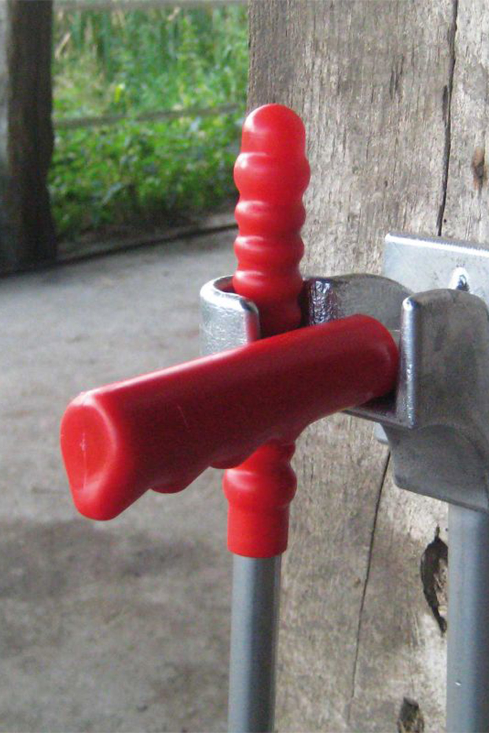 Soporte Waldhausen para recogedor de bolas, metal