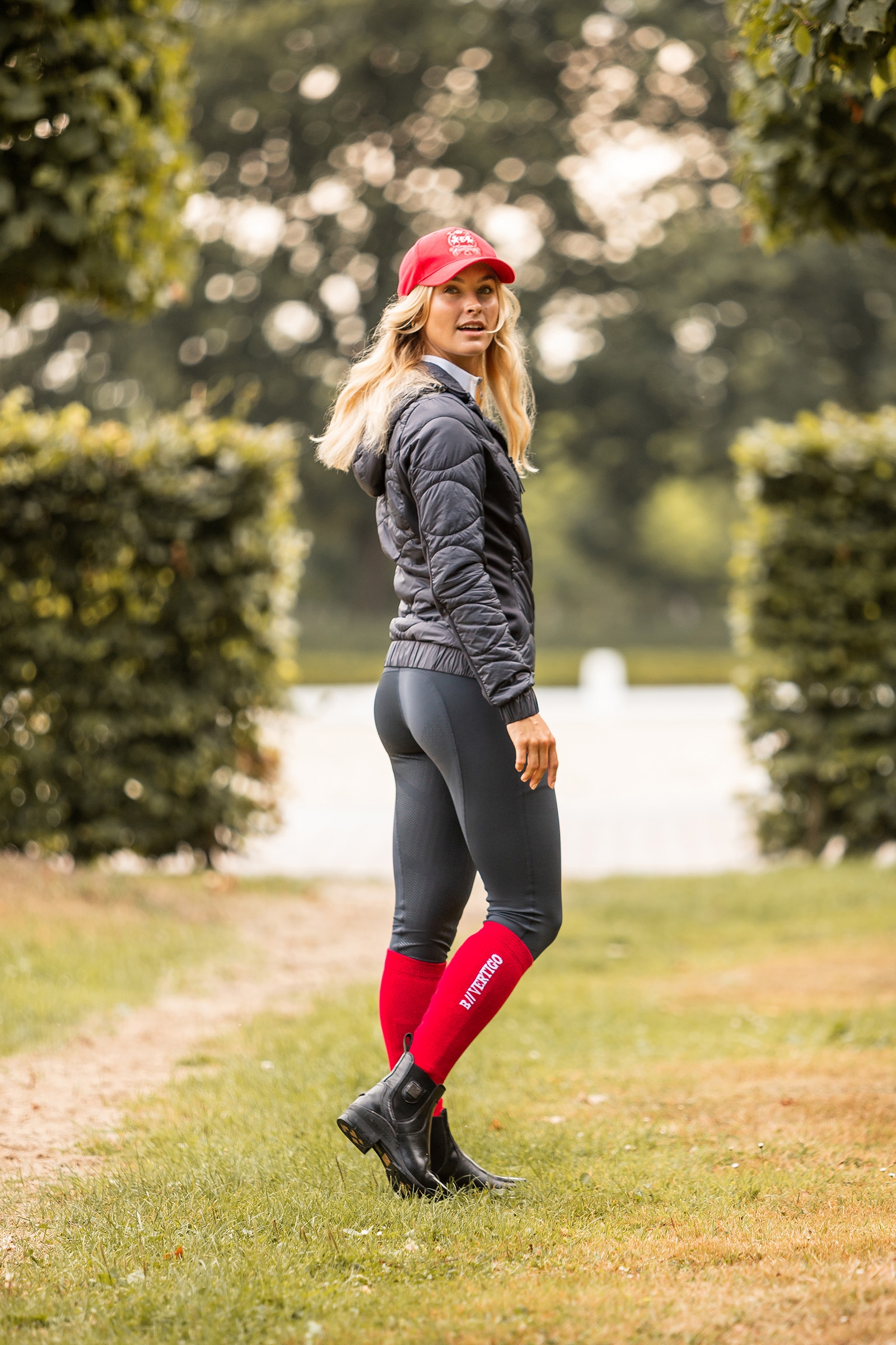 Calcetines de Equitaci&oacute;n Lana Bamb&uacute; B Vertigo Beryl