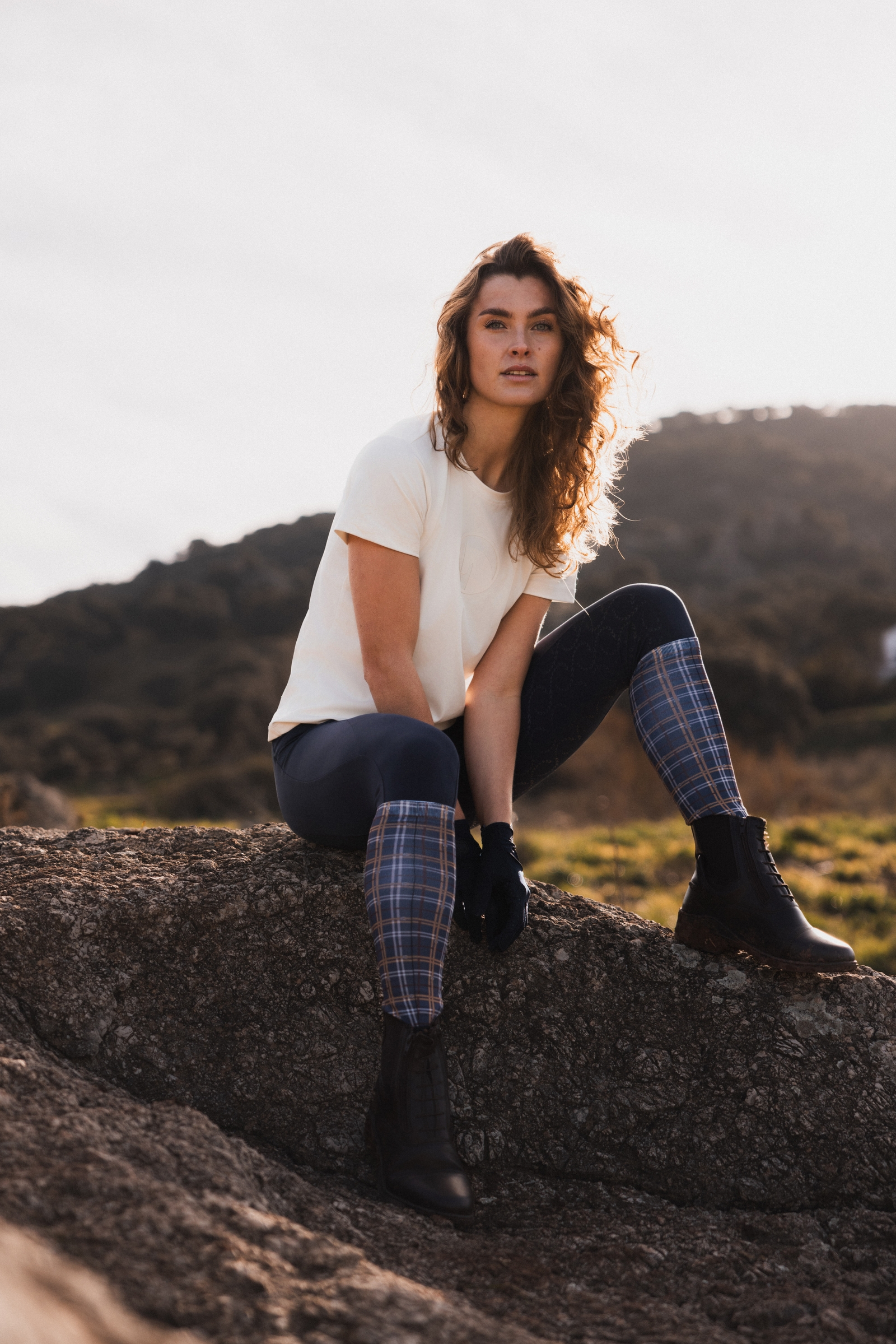 Horze Ivy calcetines de equitaci&oacute;n 