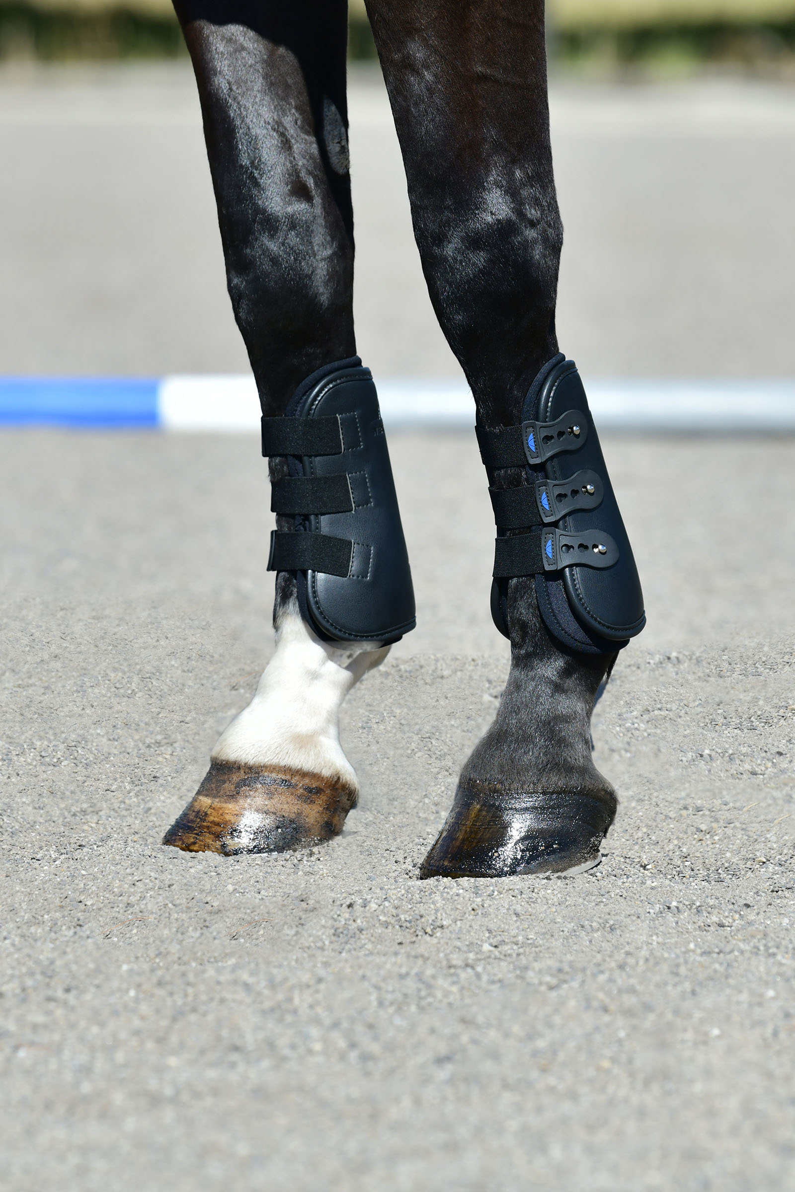 Weatherbeeta Tough-Tec Pro Botas de protección frontal abiertas