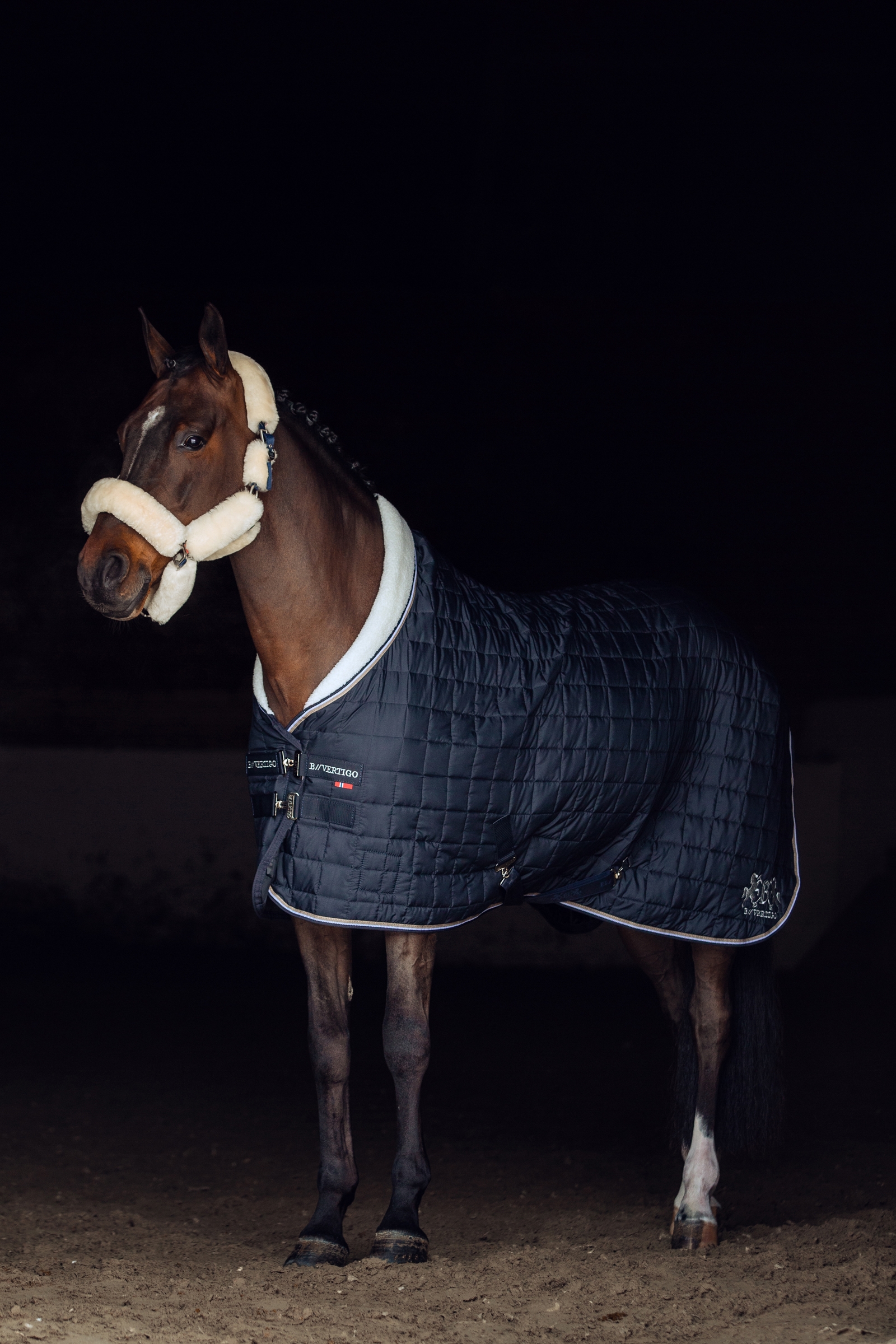 Cabezada de Cuadra con Piel Sint&eacute;ticoB Vertigo Alaska