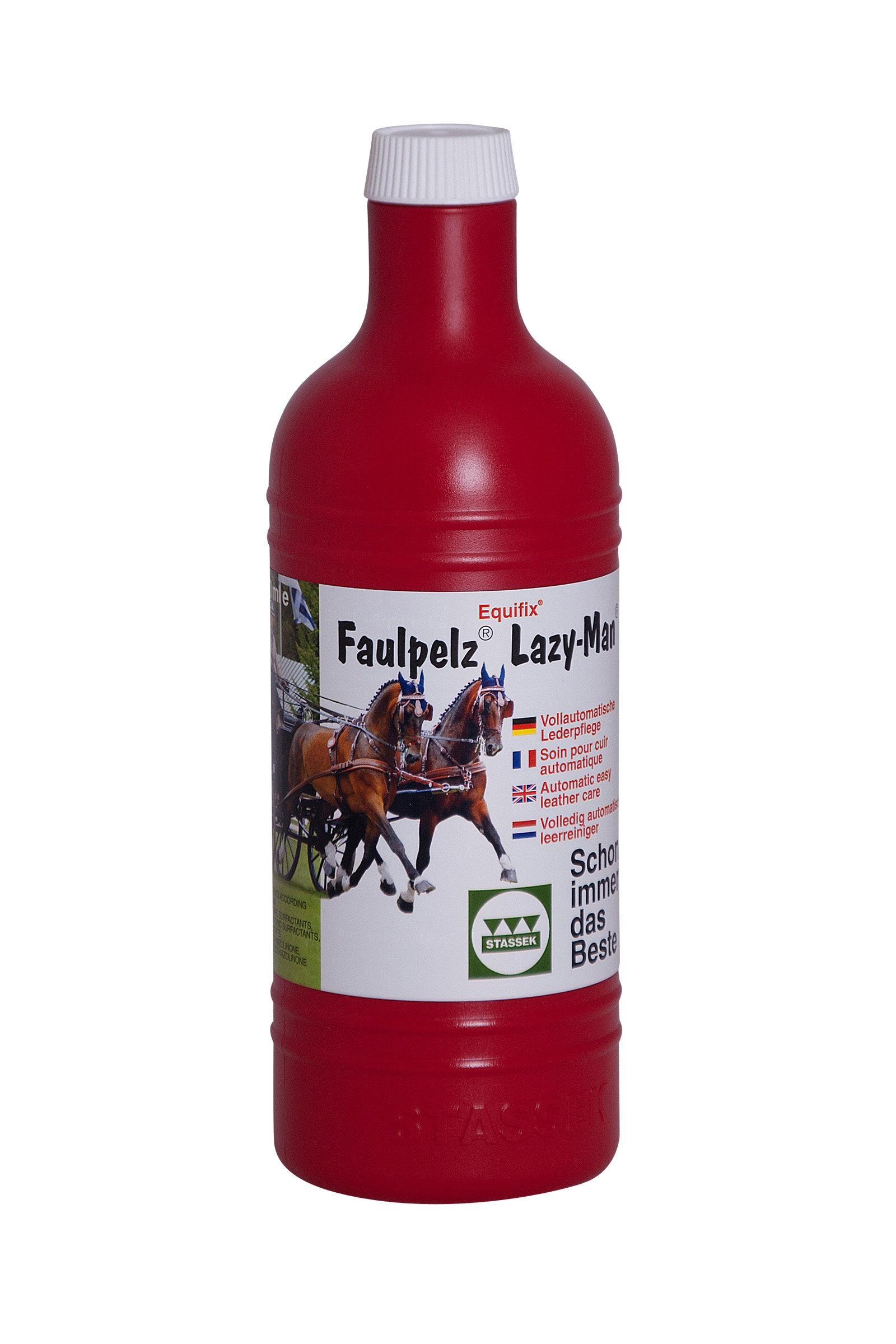 Stassek Equifix Faulpelz Lazy-Man Cuidado automático del cuero, 750 ml