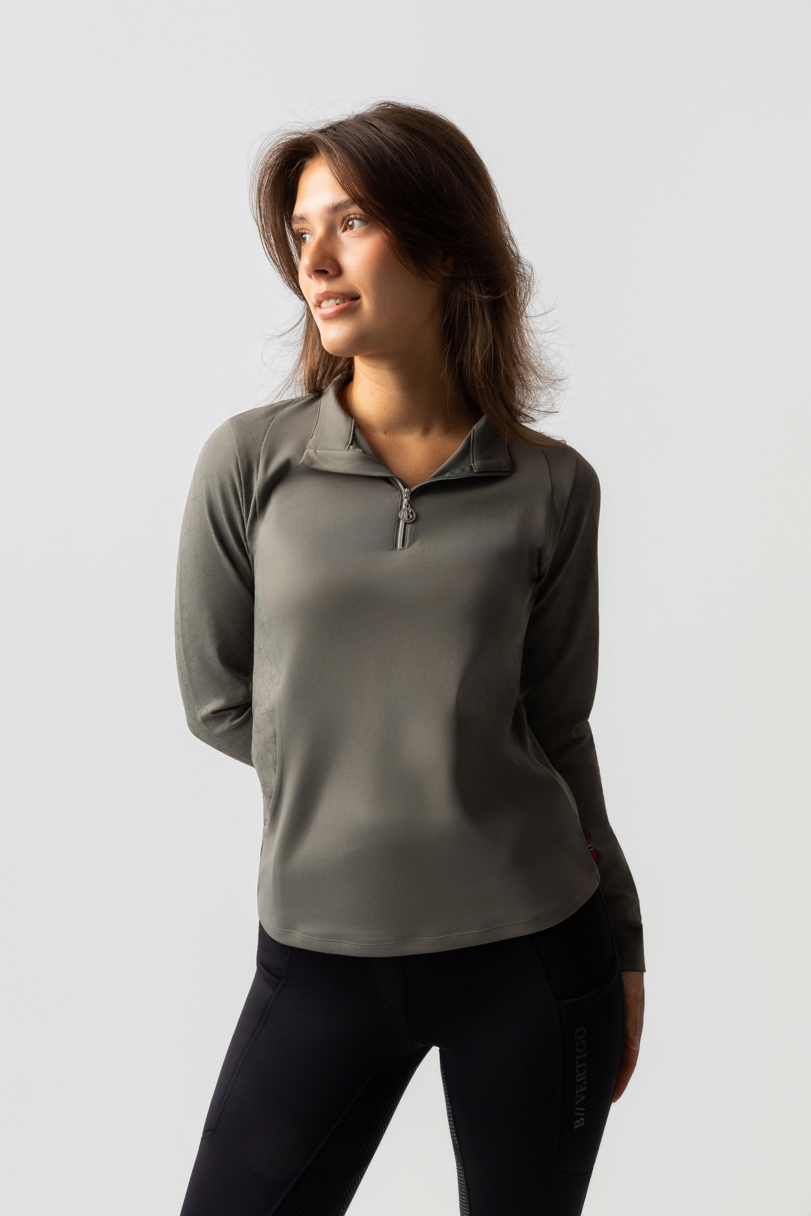 Mulled basil B Vertigo Isadora Camisa de Entrenamiento T&eacute;rmica para Mujer 
