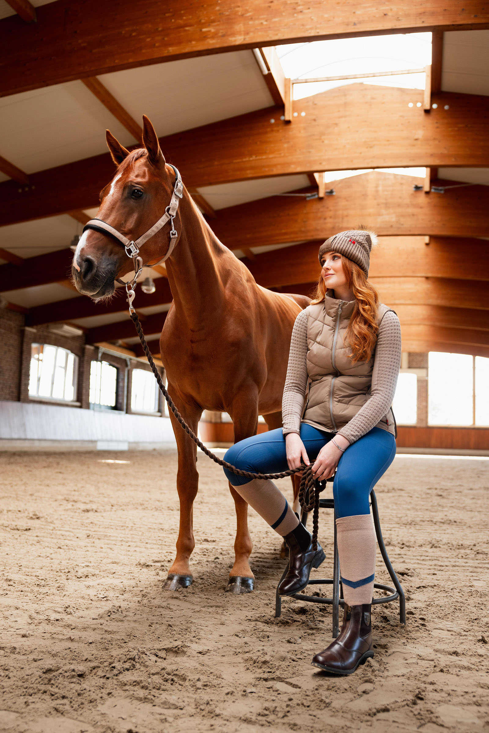 B Vertigo Cordelia Chaleco de Montar Acolchado