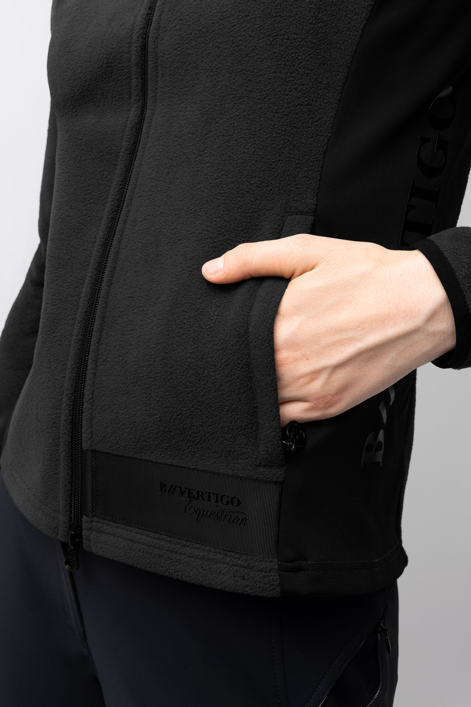 Chaqueta de Equitación Polar Elástica para Mujer B Vertigo Cleo