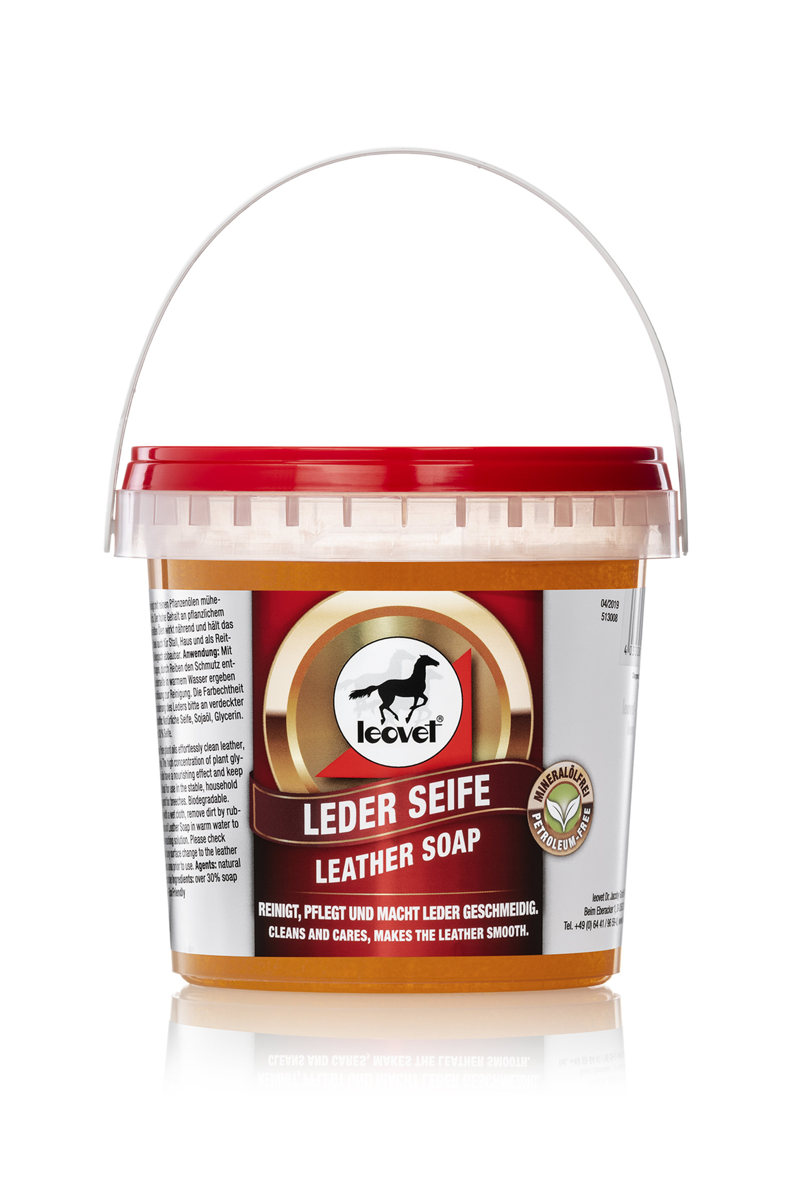 Leovet Jabón para cuero, 500g (450ml)