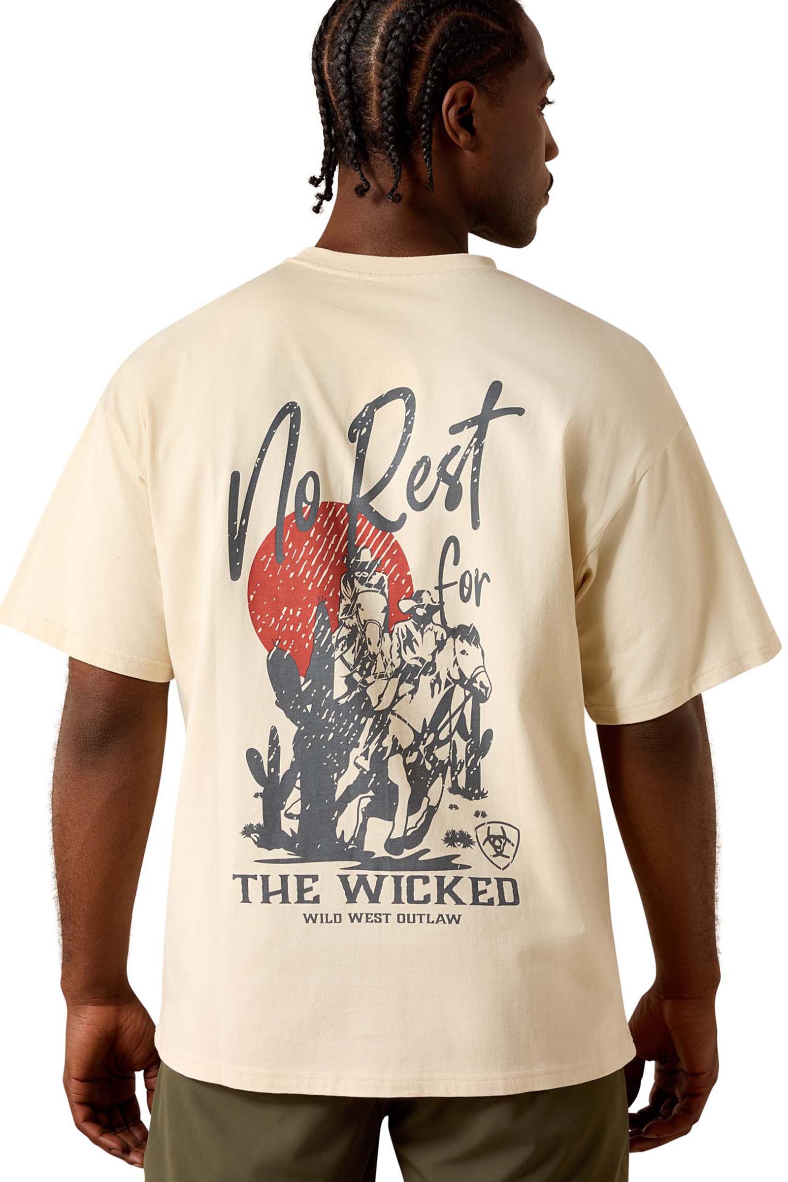 Ariat Hombre The Wicked Boxy camiseta