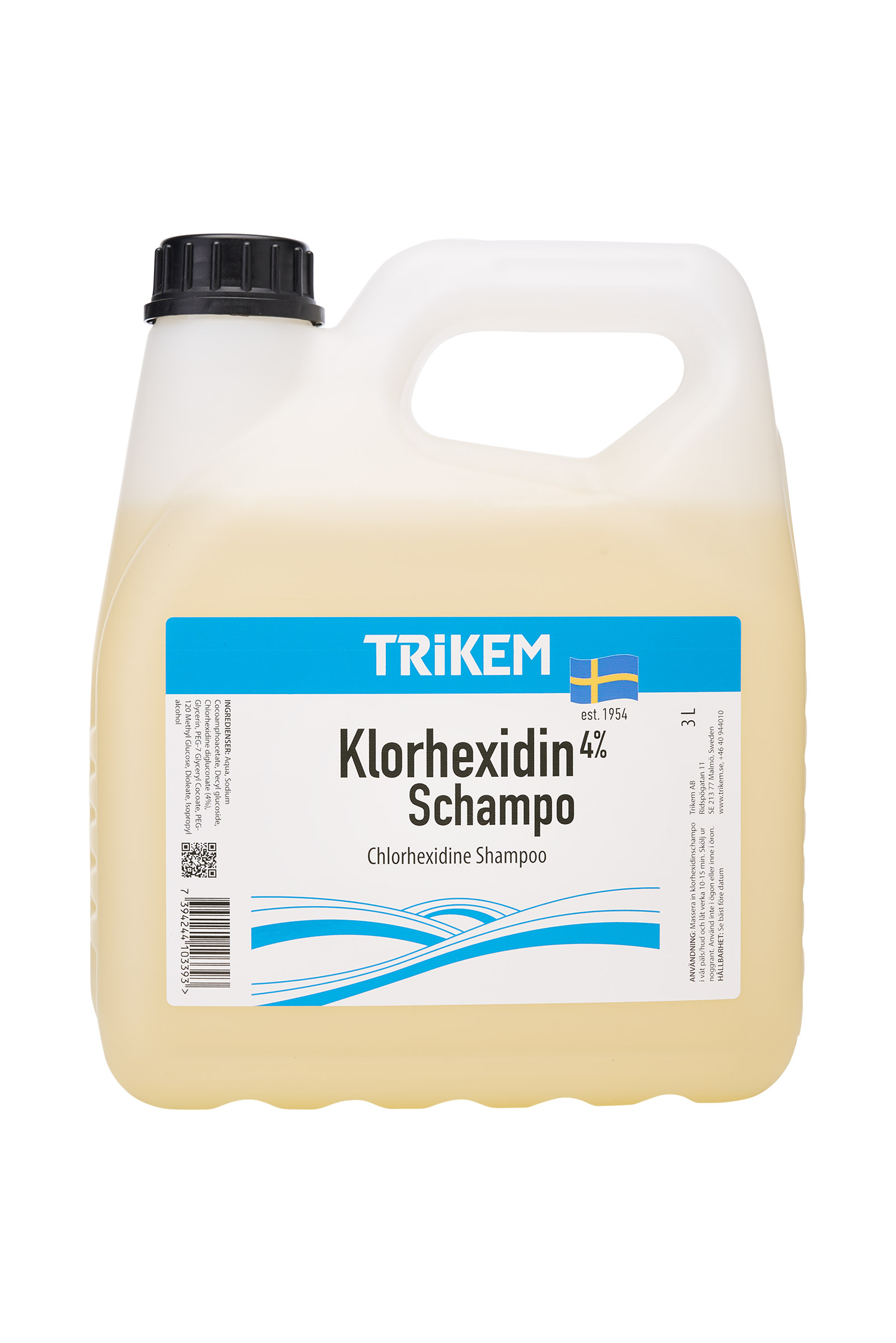 Trikem Champ&uacute; Clorhexidina, 3 litros
