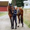Pantalones de Montar  Funcionales con Cintura Alta yAsiento Completo de Silicona para Mujer Horze Angelika