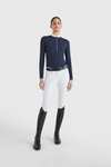 Tommy Hilfiger Equestrian - Camiseta de manga larga para mujer