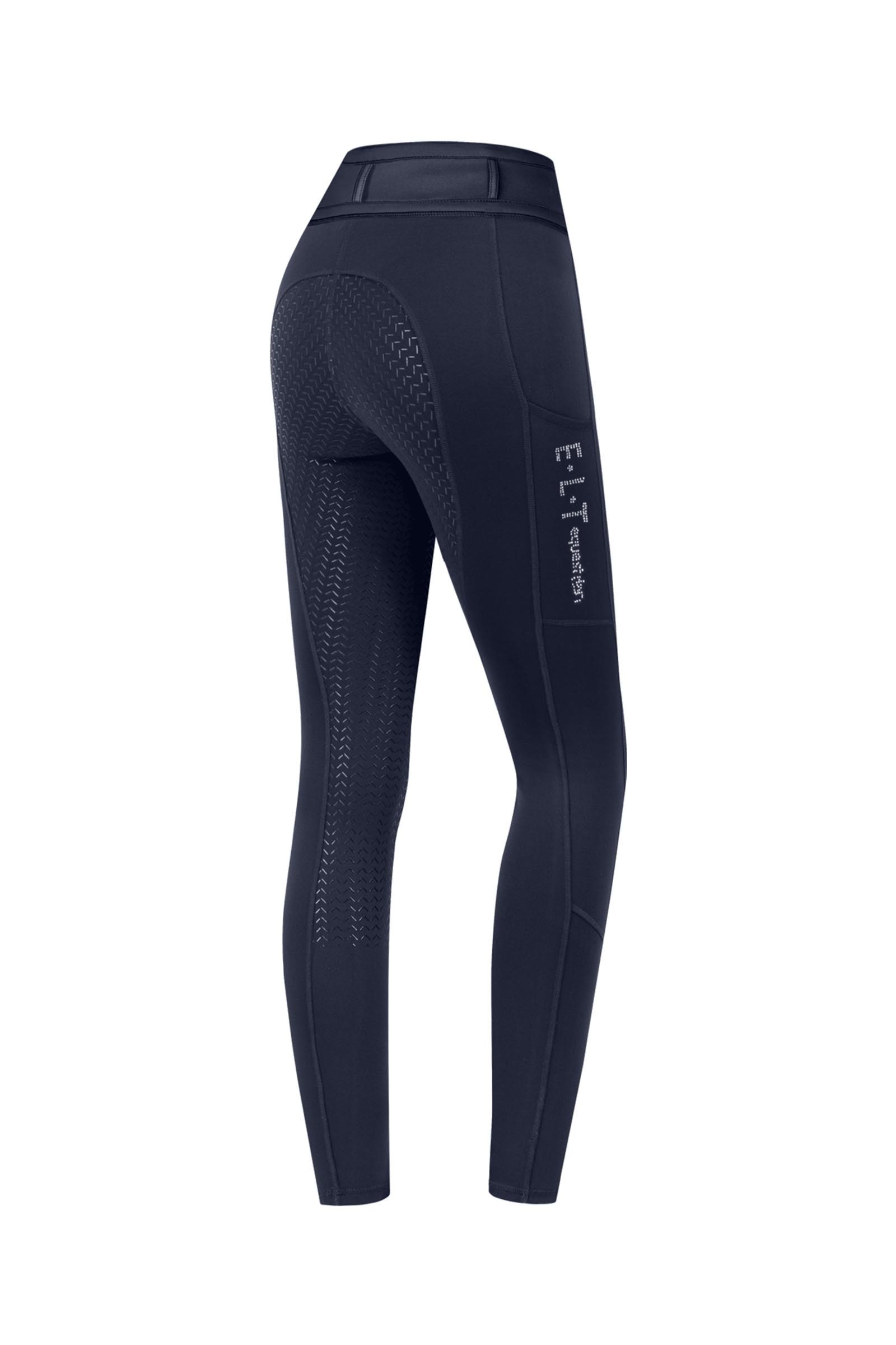 Night Blue ELT Ella Glam Leggings de Equitación para Mujeres