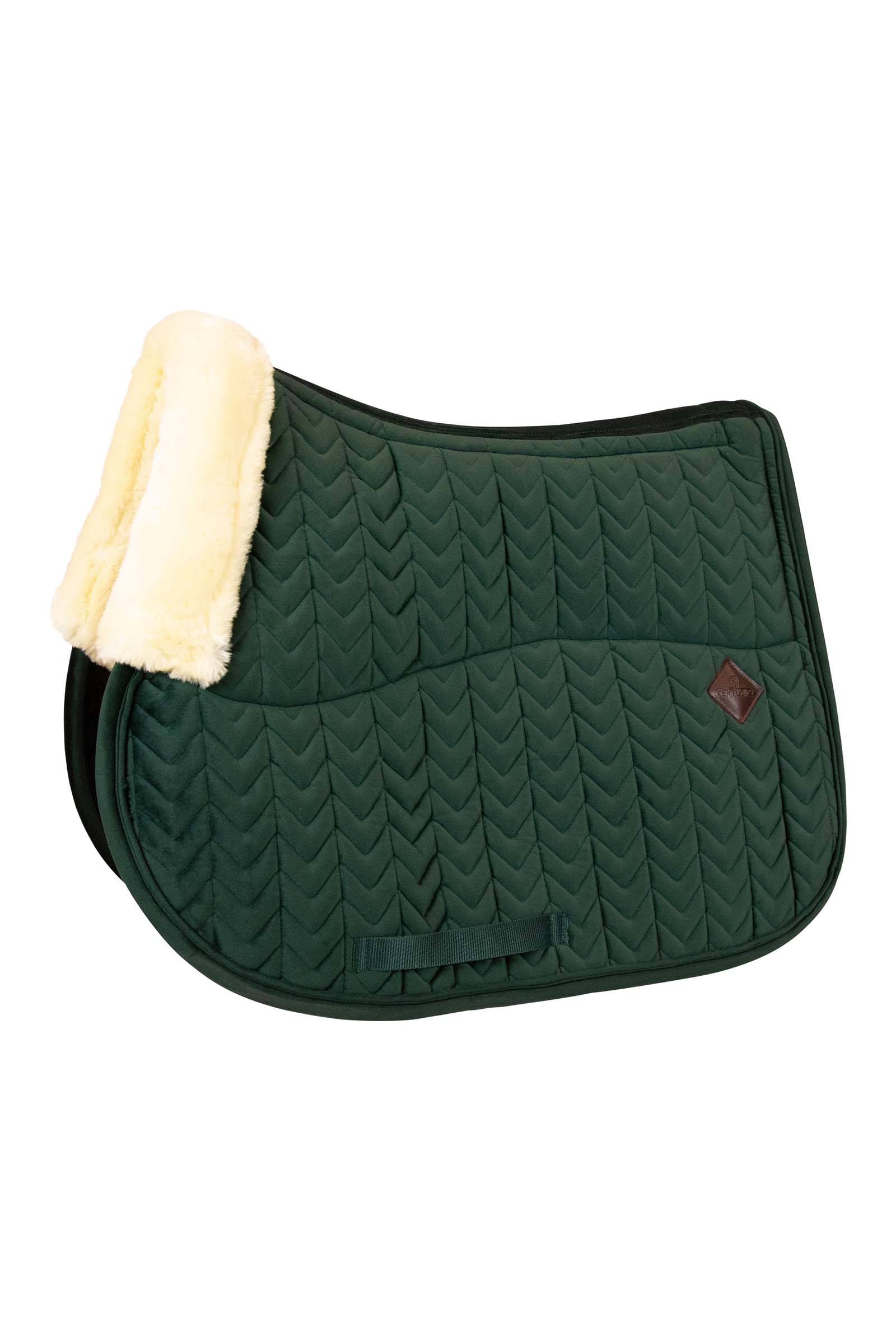 Ponderosa Pine Dark green Mantilla de Salto de Terciopelo Respetuoso con la Piel Kentucky Horsewear