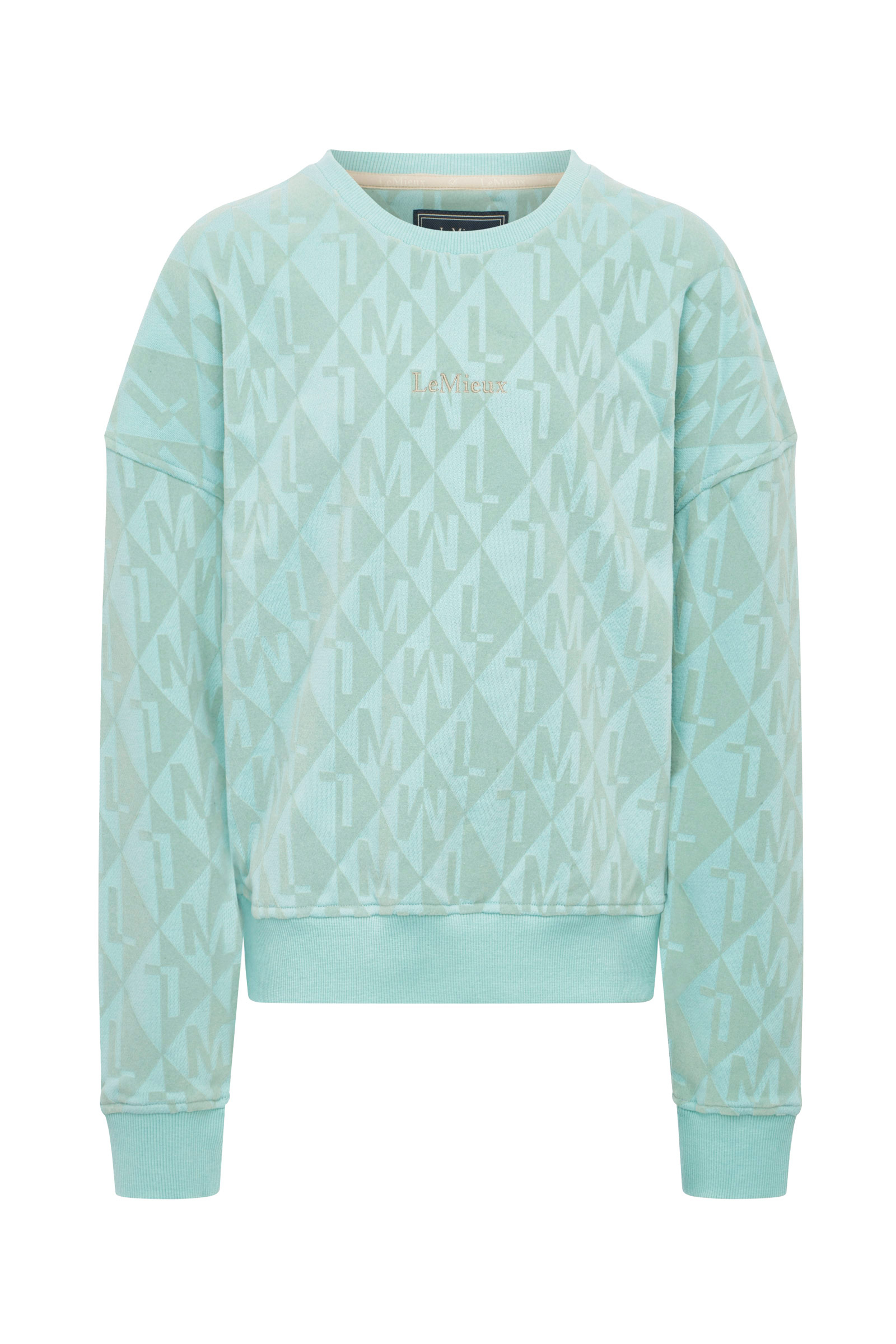 Aqua LeMieux Young Rider Clea sudadera con cuello redondo
