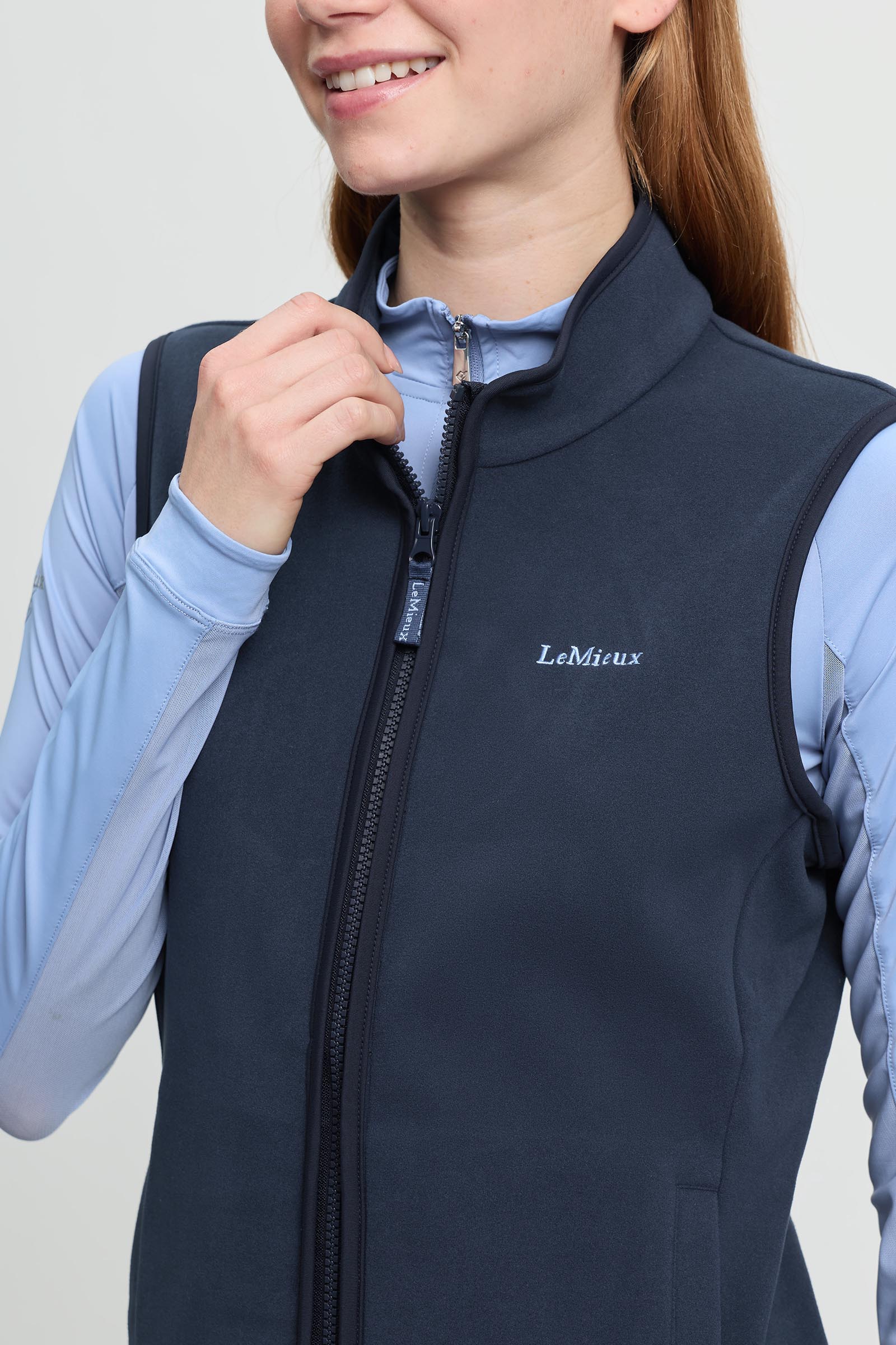 LeMieux Roberta chaleco polar para mujer
