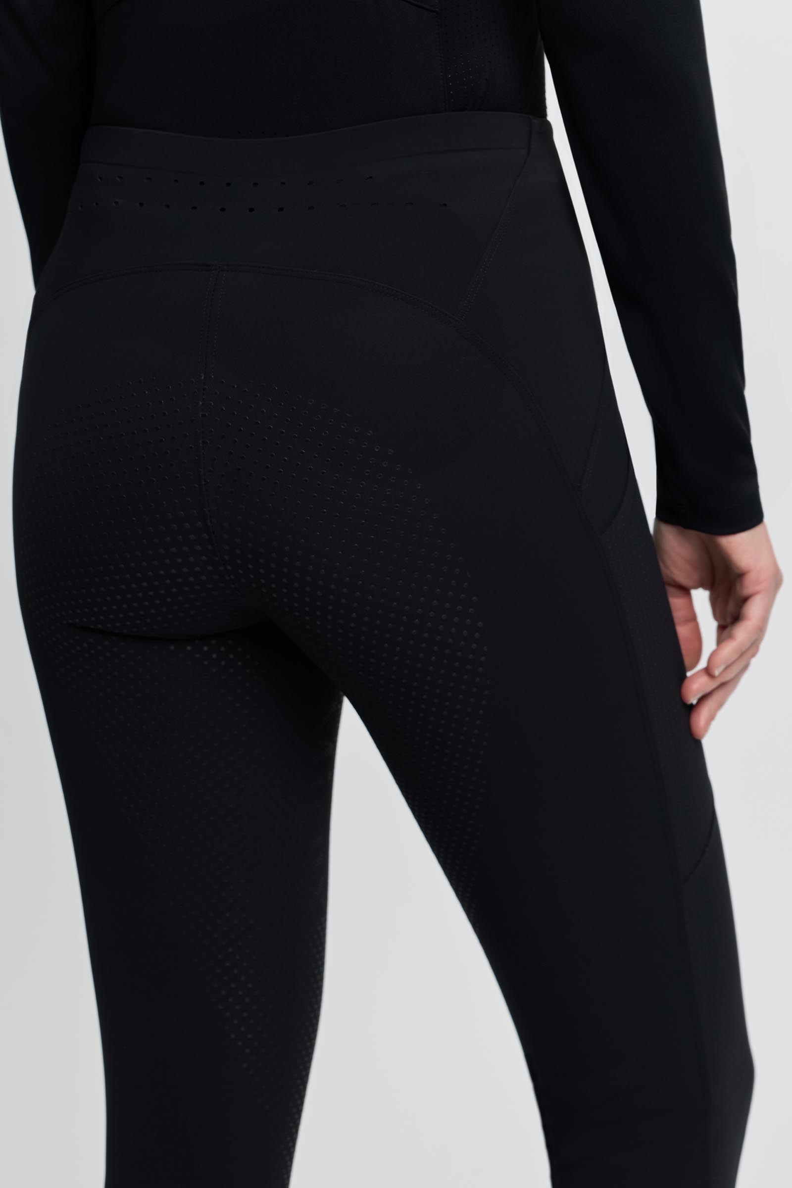 LeMieux Airflow pantalones de equitaci&oacute;n pull on para mujer con asiento completo