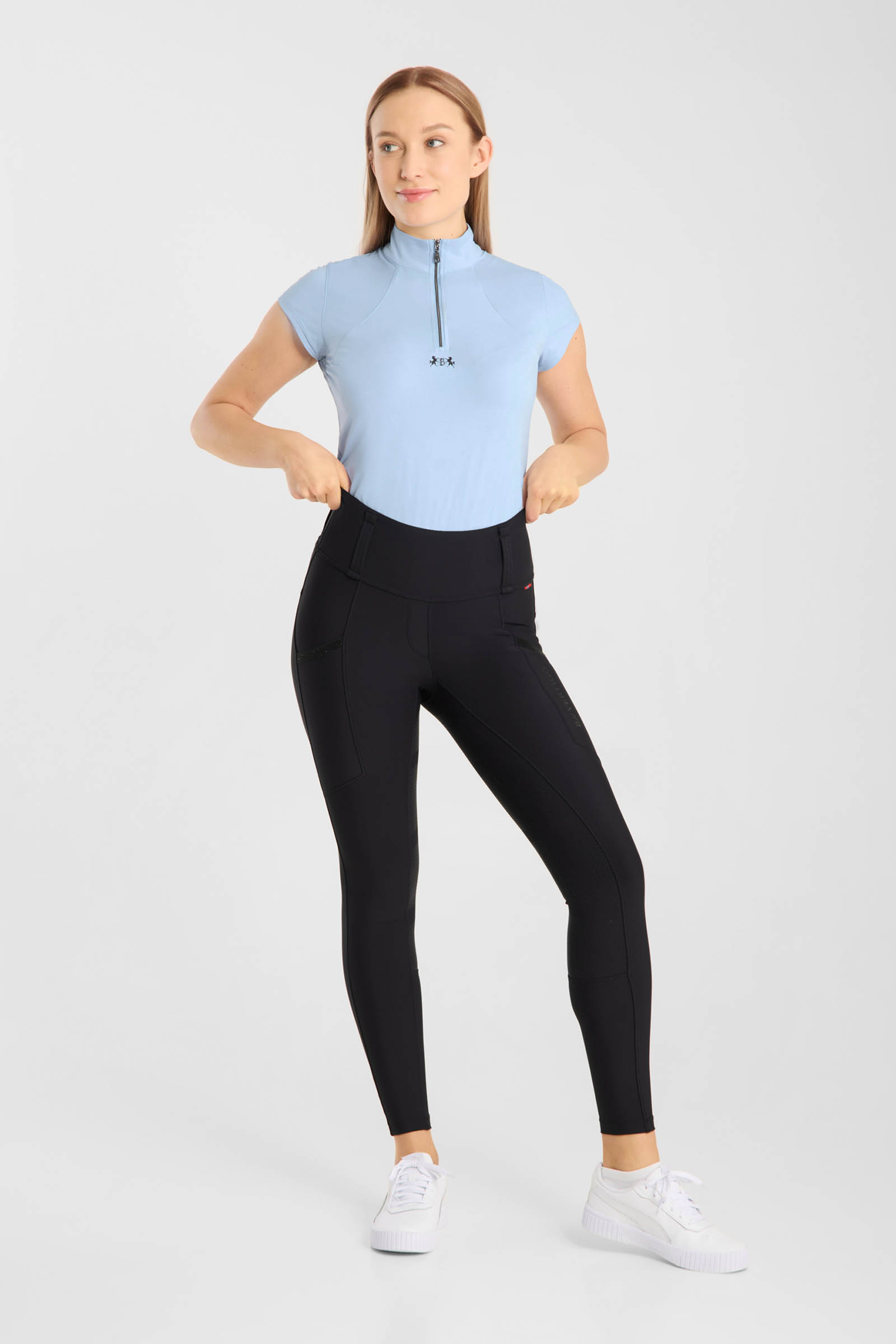 B Vertigo Diana mallas de equitaci&oacute;n con asiento completo y compresi&oacute;n para mujer  