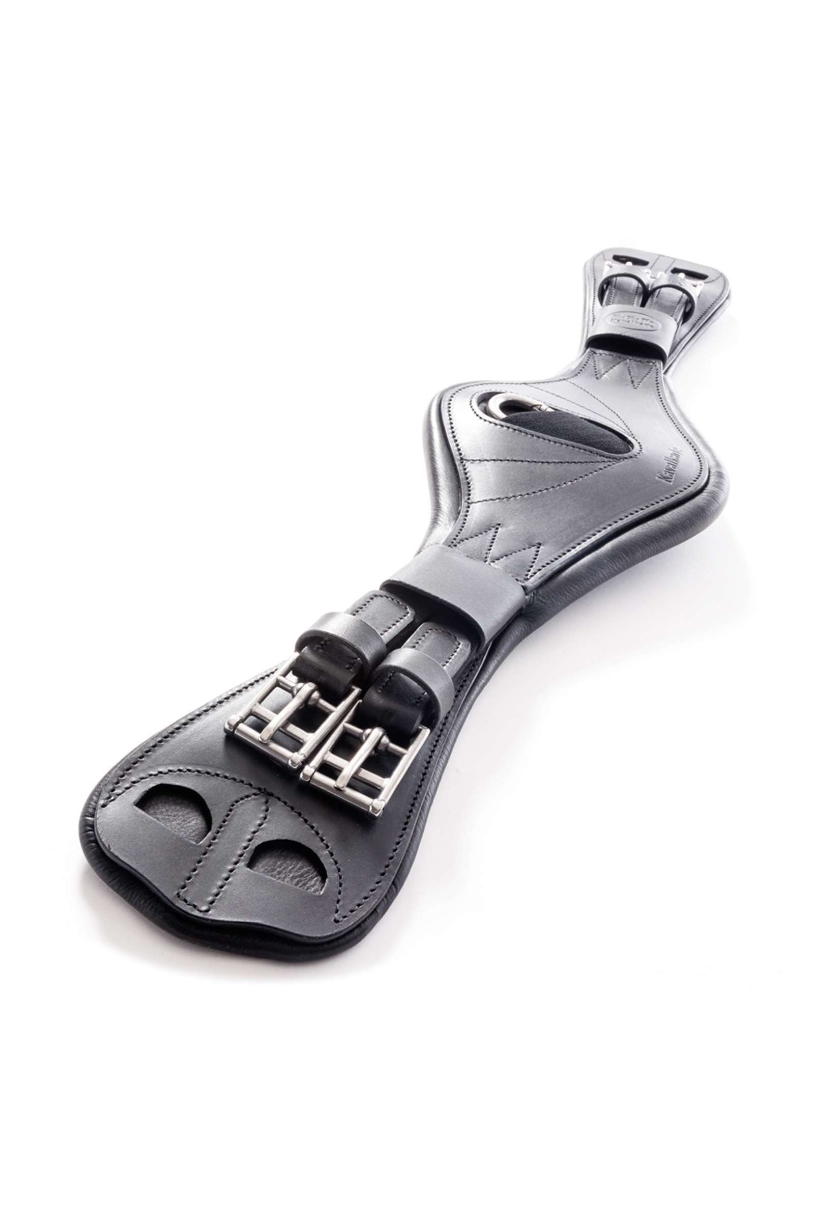 Kavalkade Julius Cincha Corto de Cuero Aceitado con Elástico