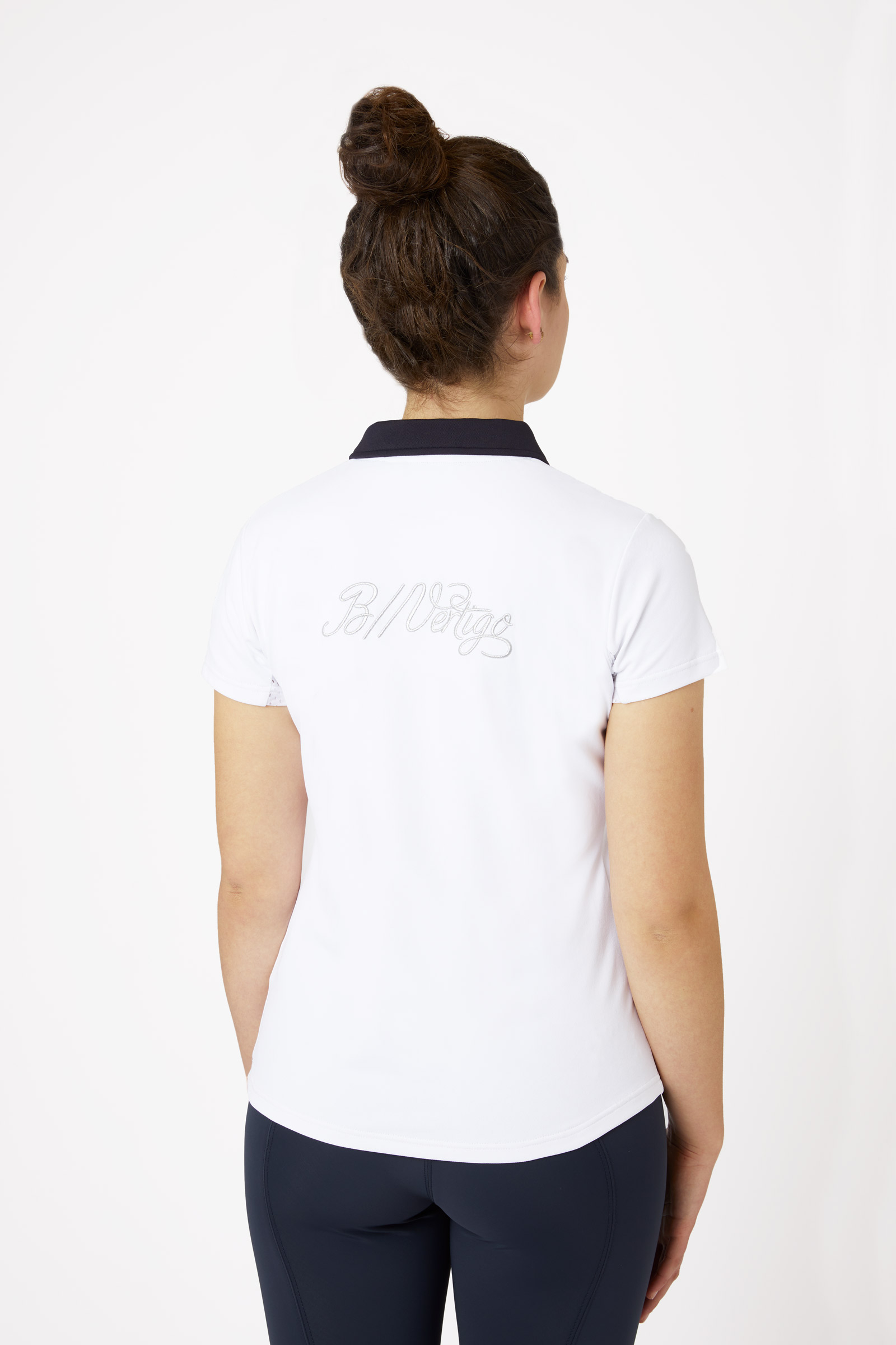 Camisa Polo de Manga Corta para Mujer B Vertigo Claudine