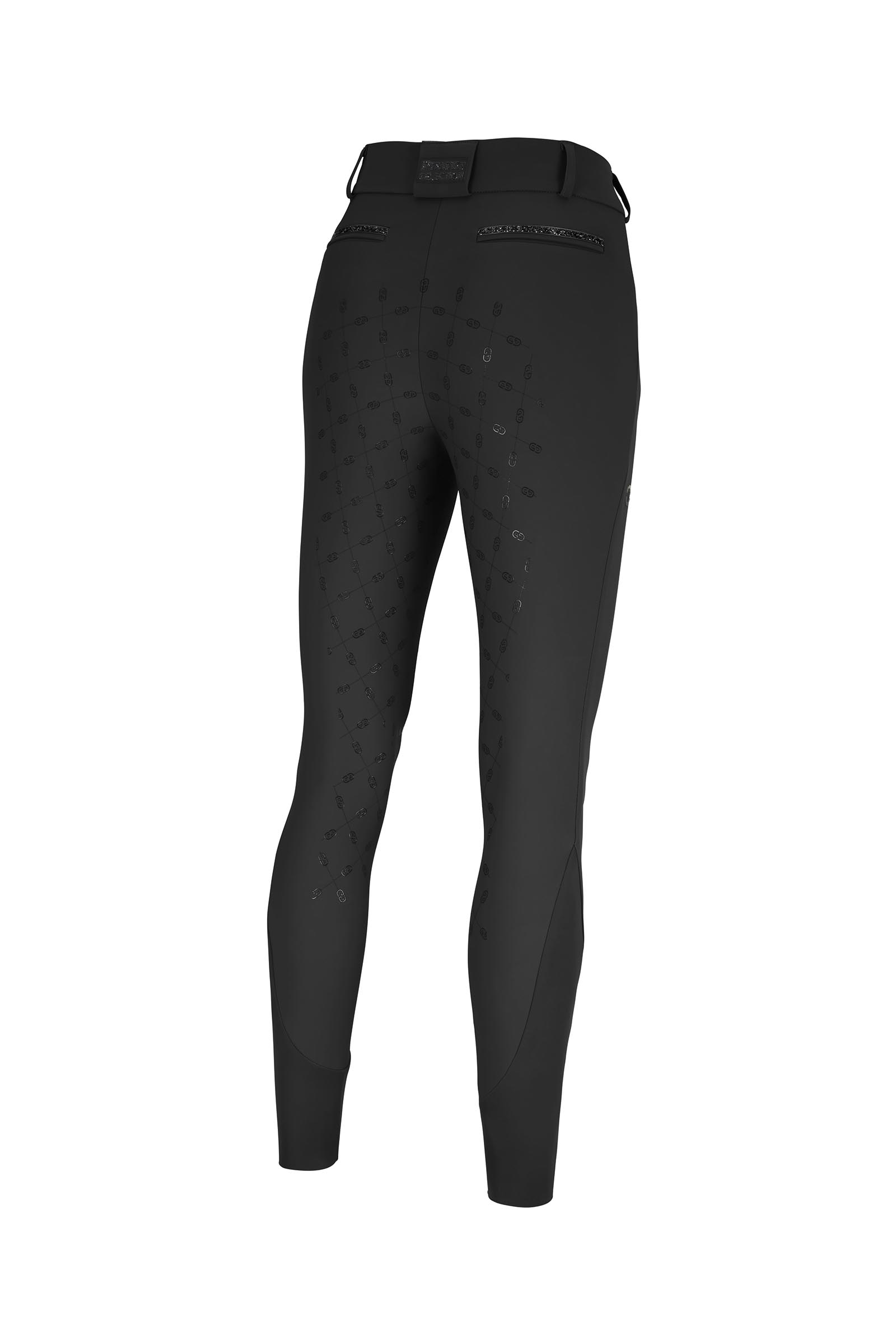 Black Pikeur Ceelina SD pantalones de equitaci&oacute;n para mujer de cintura alta con full grip