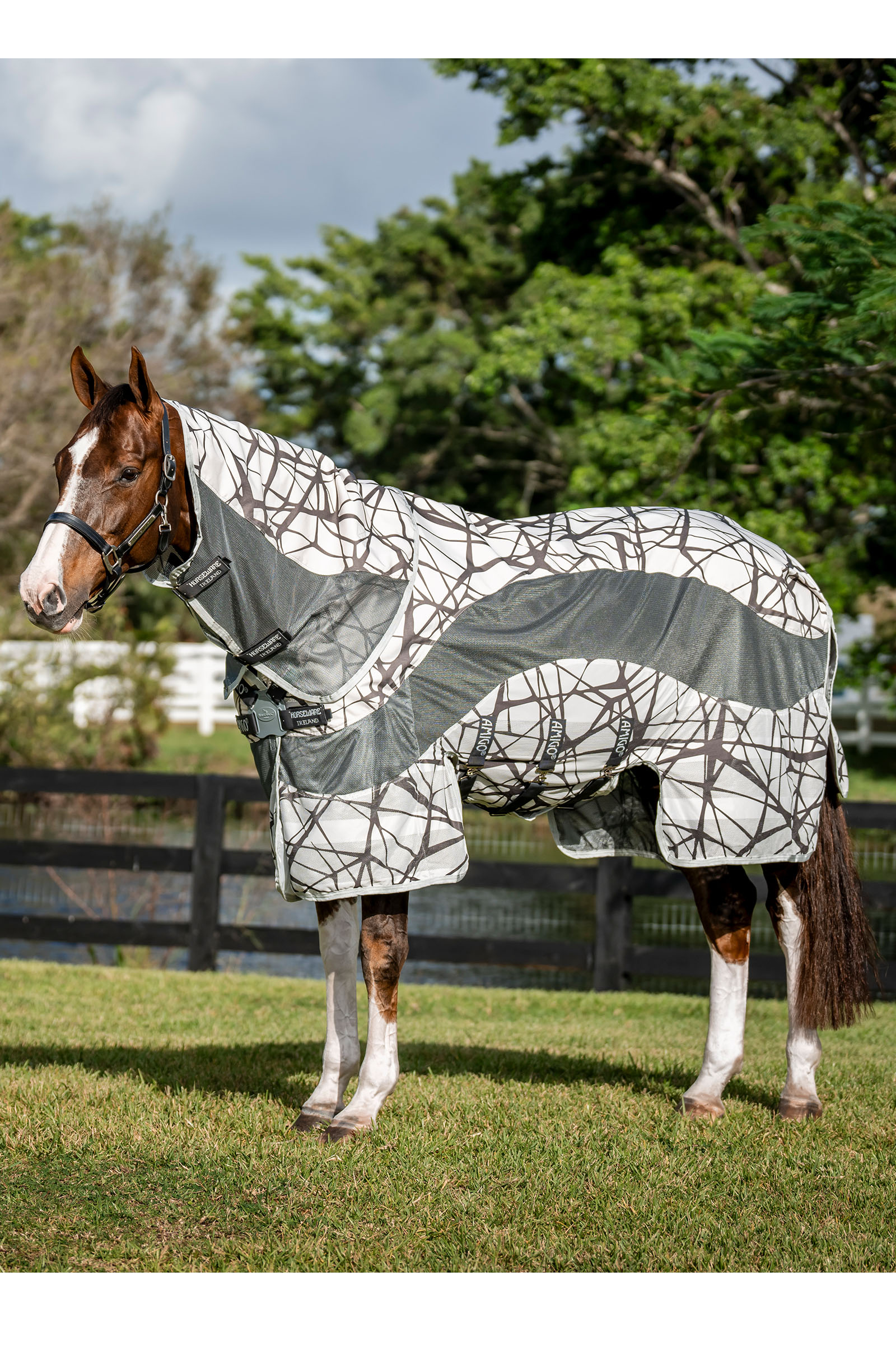 Horseware Amigo 3-in-1 CamoFly Manta Anti-moscas