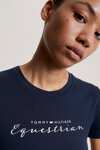 Camiseta Tommy Hilfiger Equestrian Brooklyn de manga corta con motivo