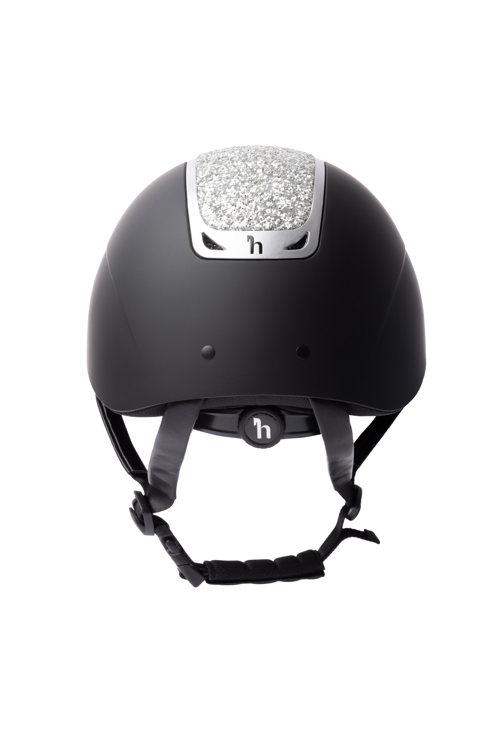 Horze Arix II Casco de equitación con adorno de cristal