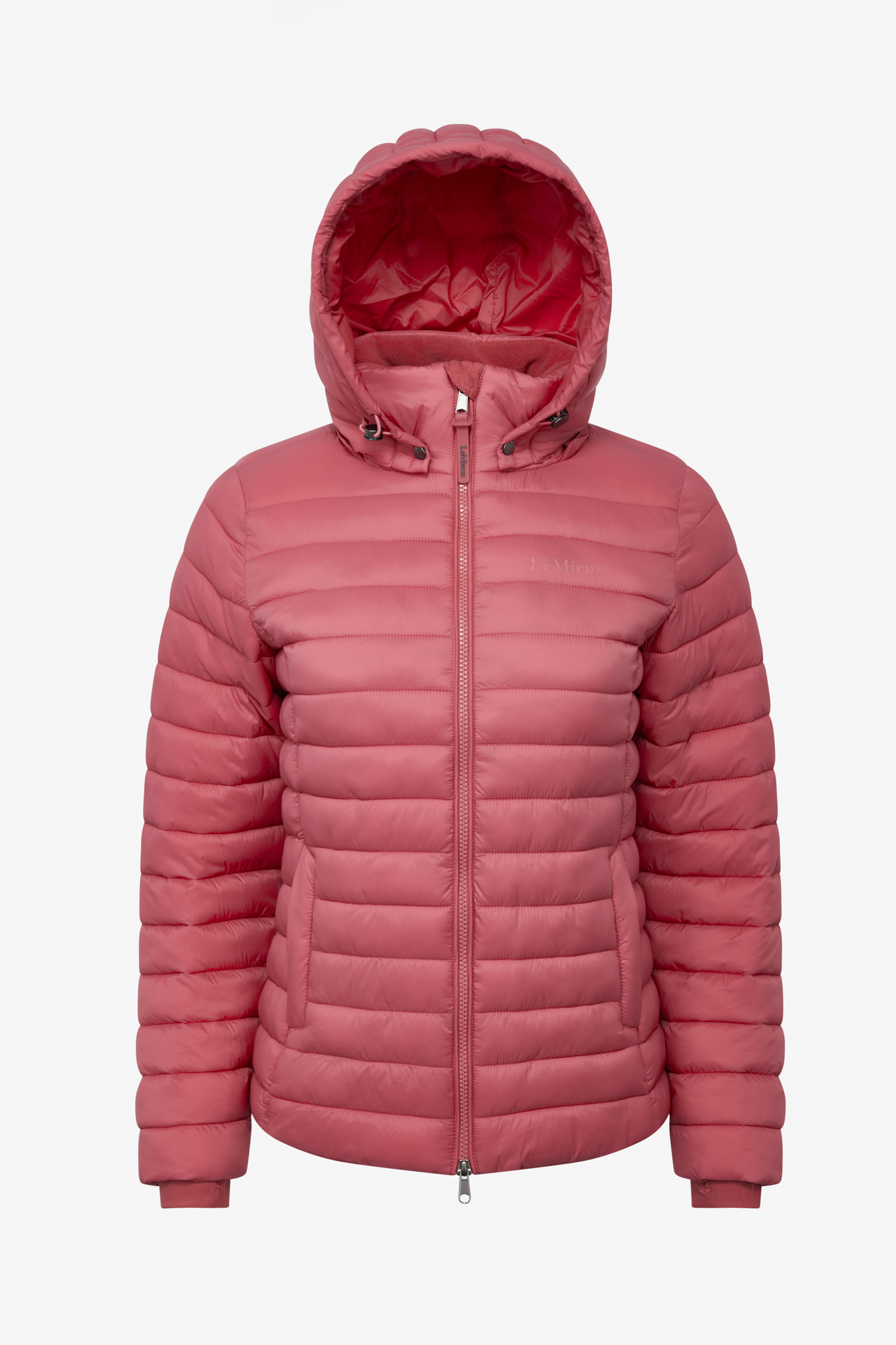 LeMieux Rose chaqueta acolchada con capucha para mujer