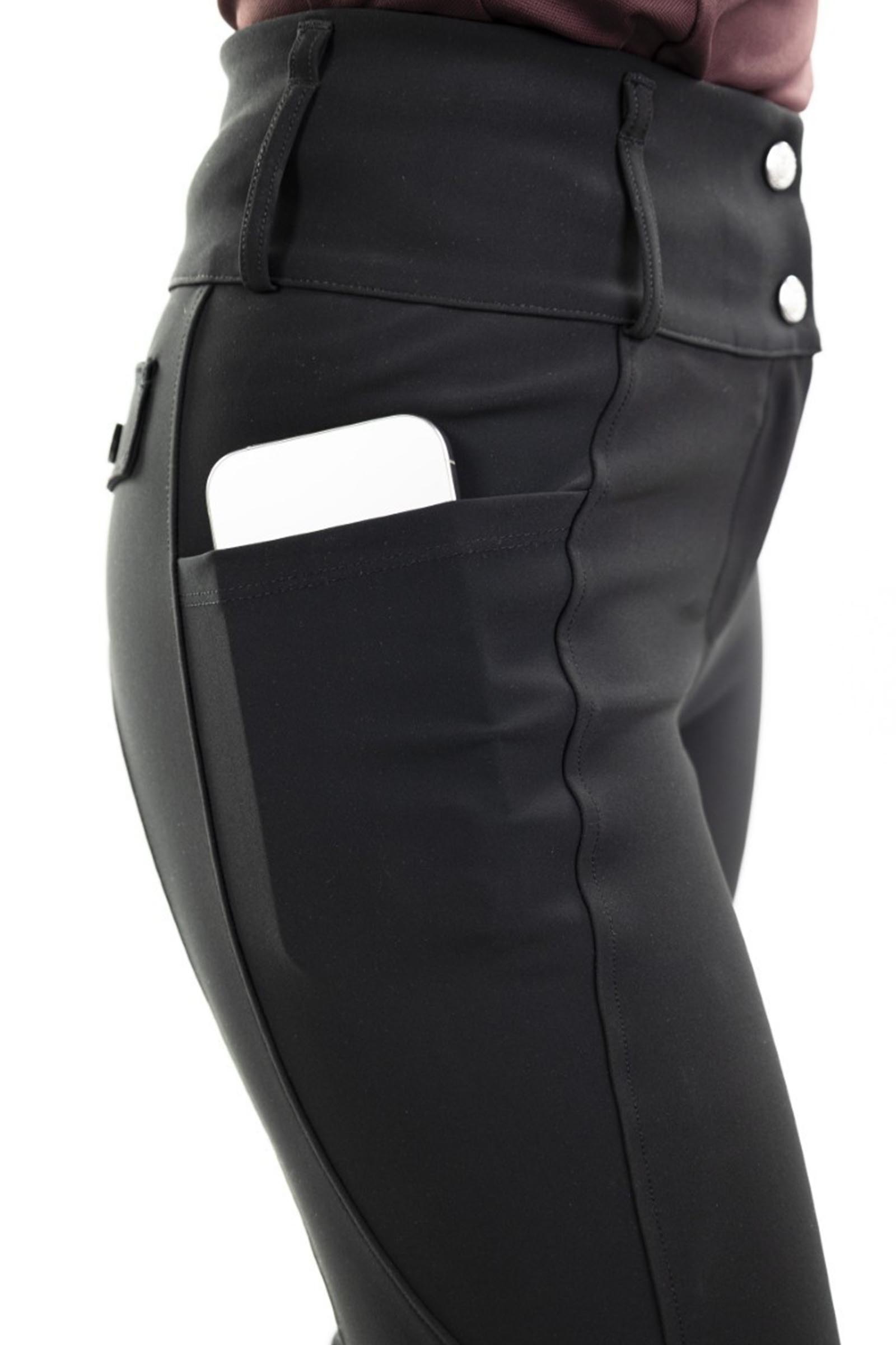 Harcour Ludivine pantalones de equitaci&oacute;n para mujer con grip integral