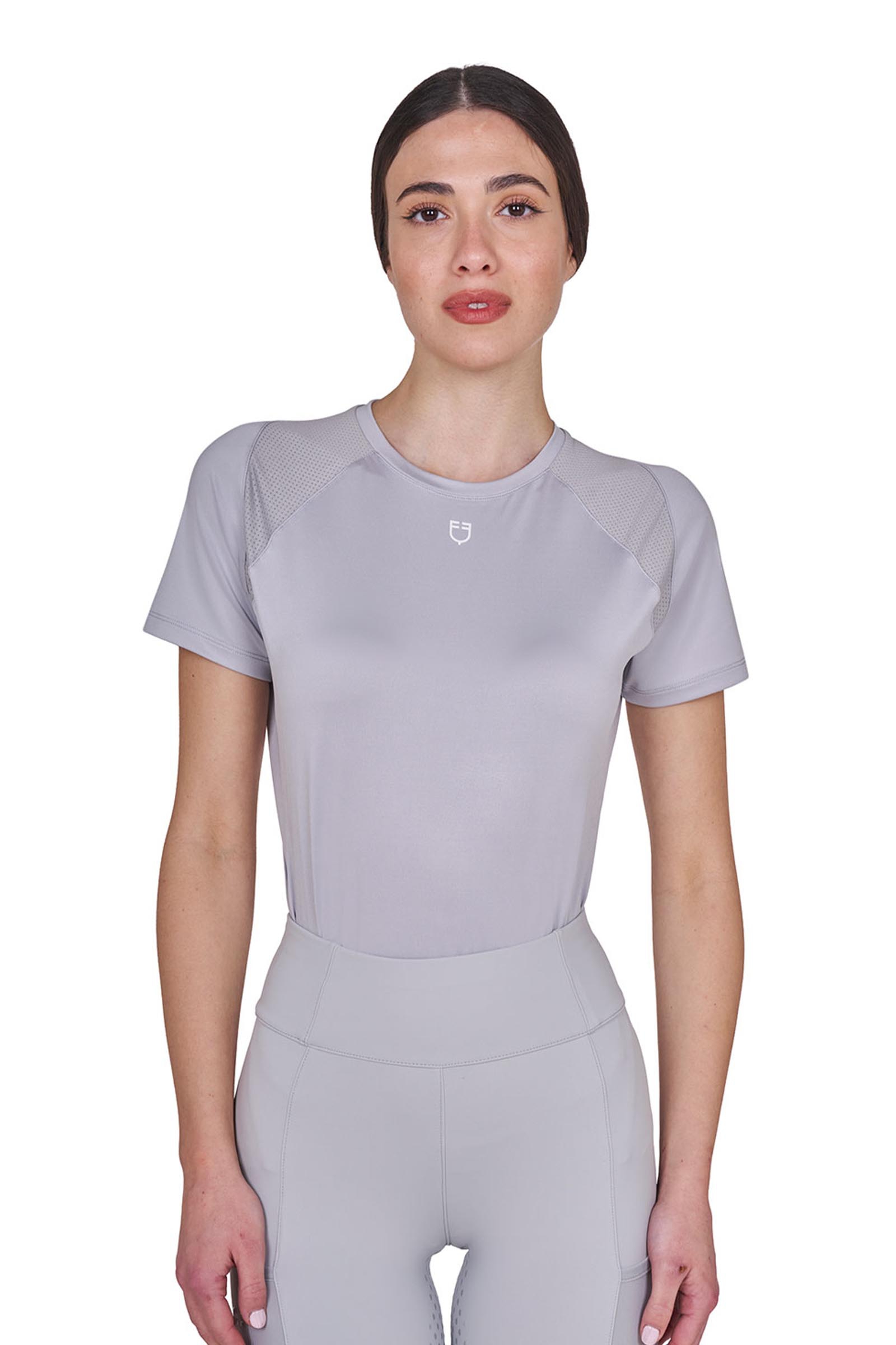 Equestro SS2026 Camiseta t&eacute;cnica slim entrenamiento mujer  