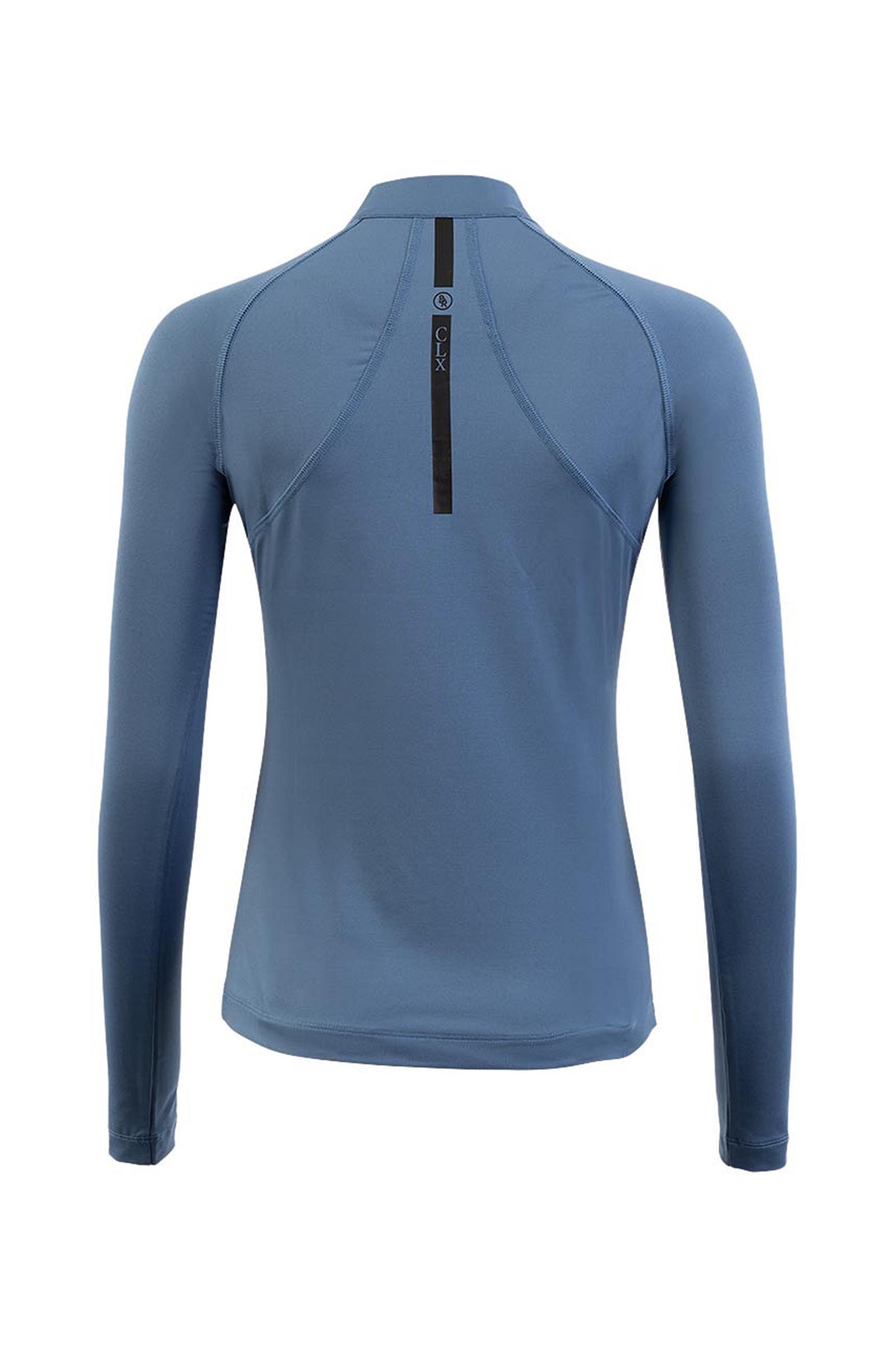 BR CLX camiseta de mujer de manga larga con cremallera