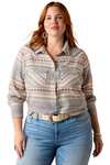 Ariat Mujer Arizona camisa western con botones a presi&oacute;n