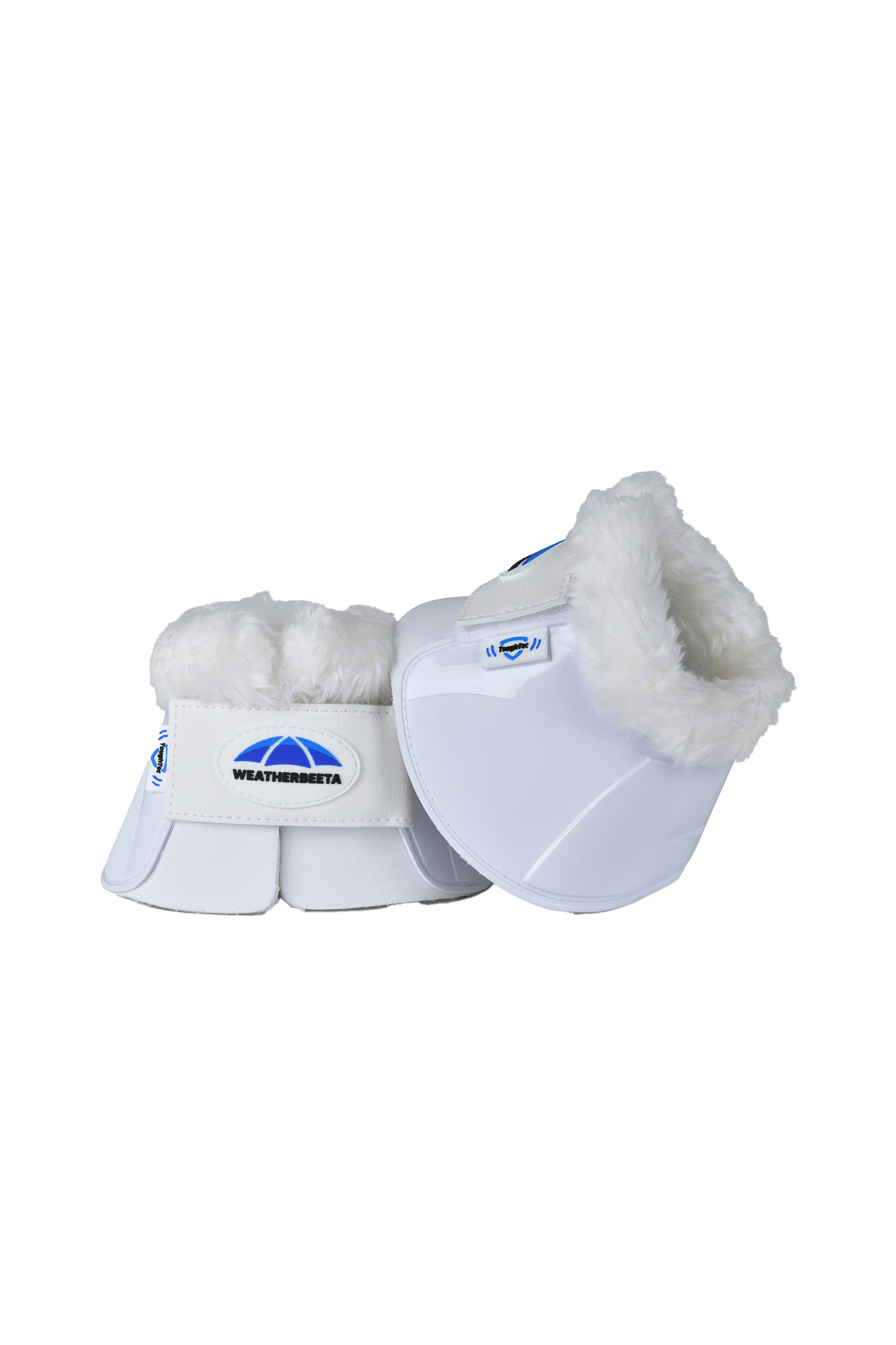 White/White Weatherbeeta Tough-Tec Impact botas de campana con borde de forro polar