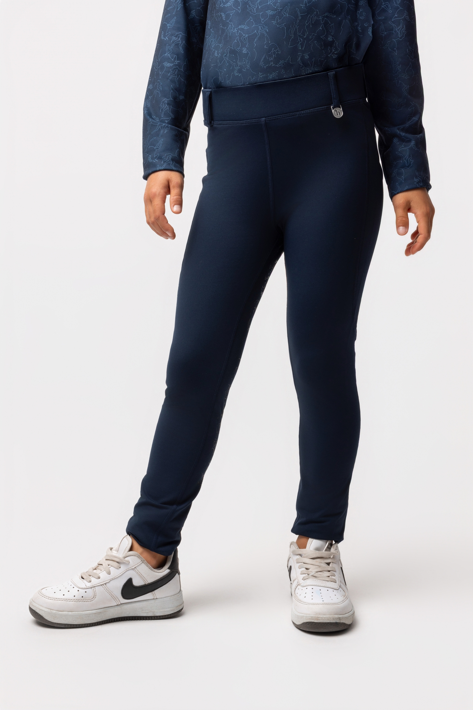 Horze Dea pantalones de montar para niños con asiento completo