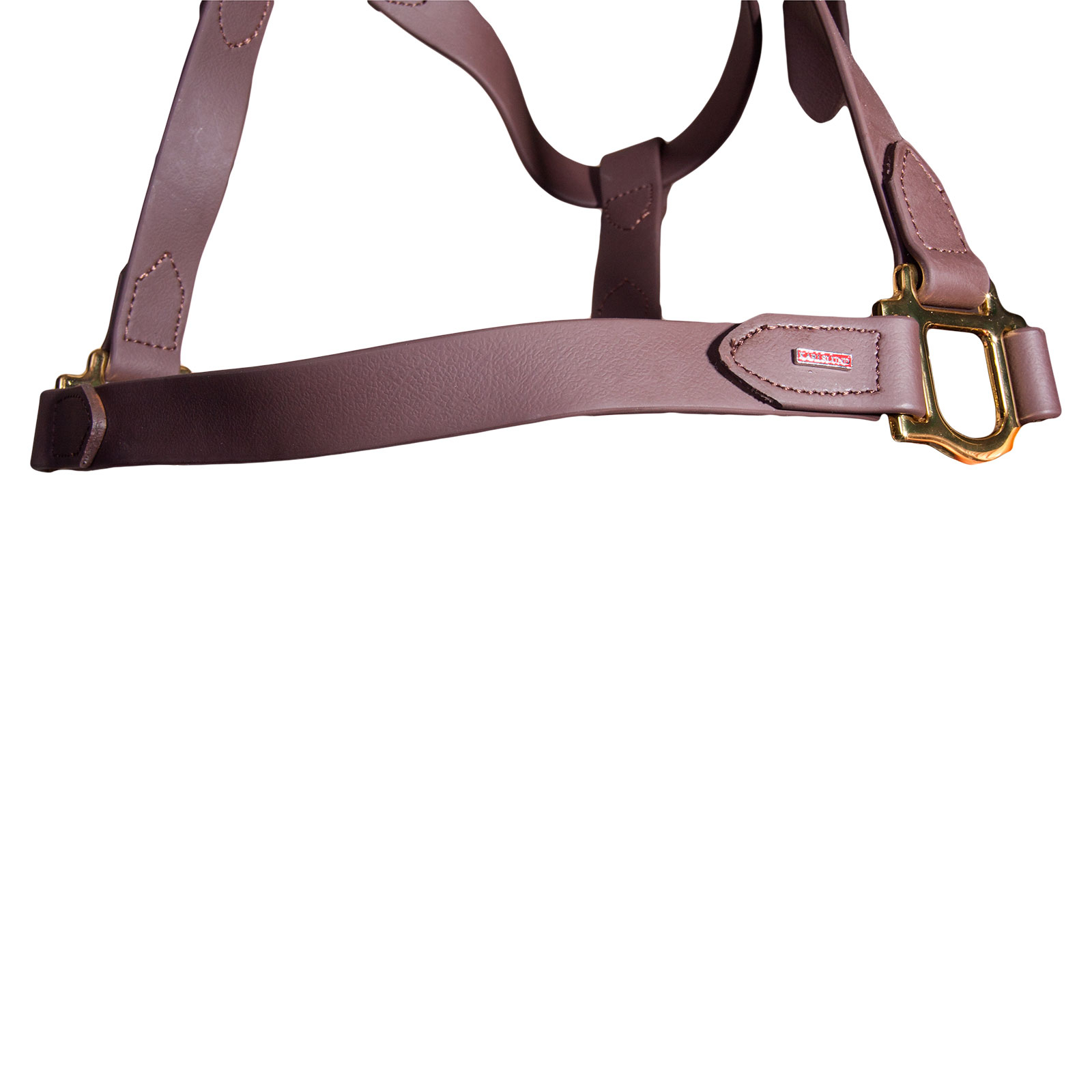 Brown/Brass Halter Karlslund SuperStrap