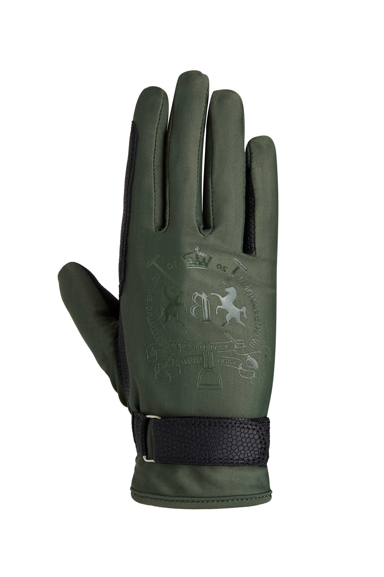 Guantes de Equitaci&oacute;n con Estampado de Logo para Mujer B Vertigo Laia