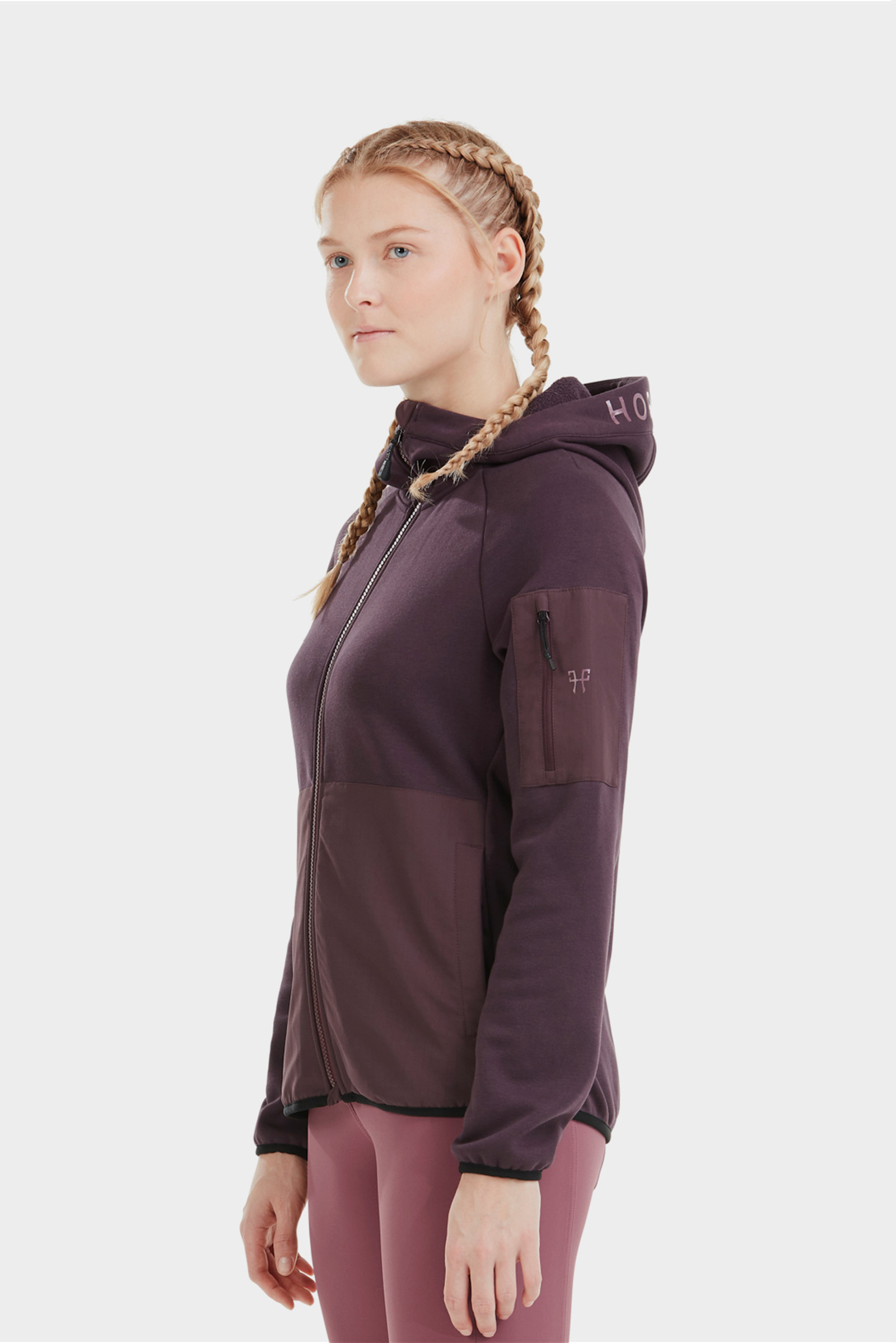 Winetasting Horse Pilot Chaqueta Pampa para mujer